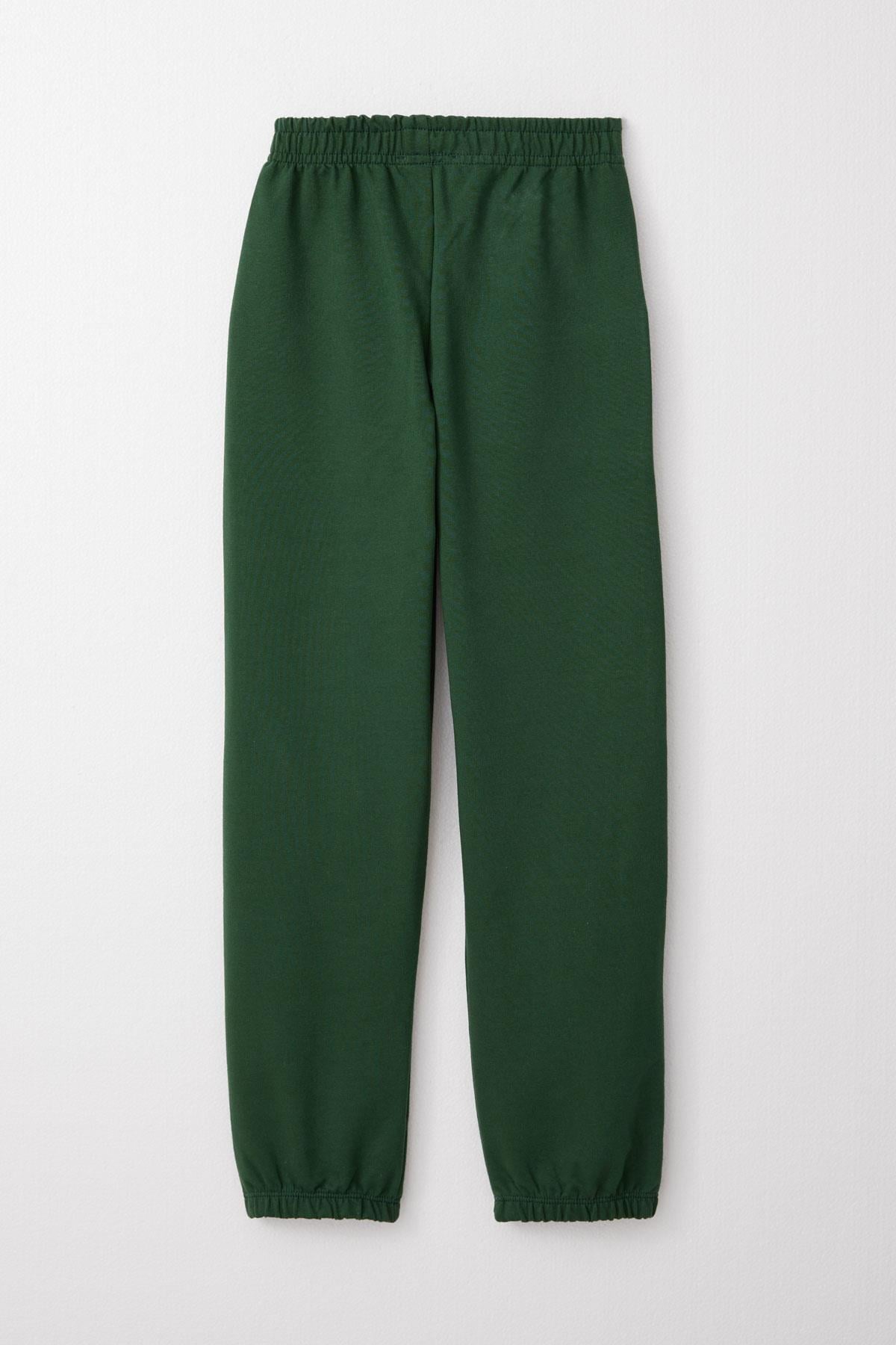 Breeze Erkek Çocuk Eşofman Alt Basic Koyu Yeşil (4-8 Yaş)