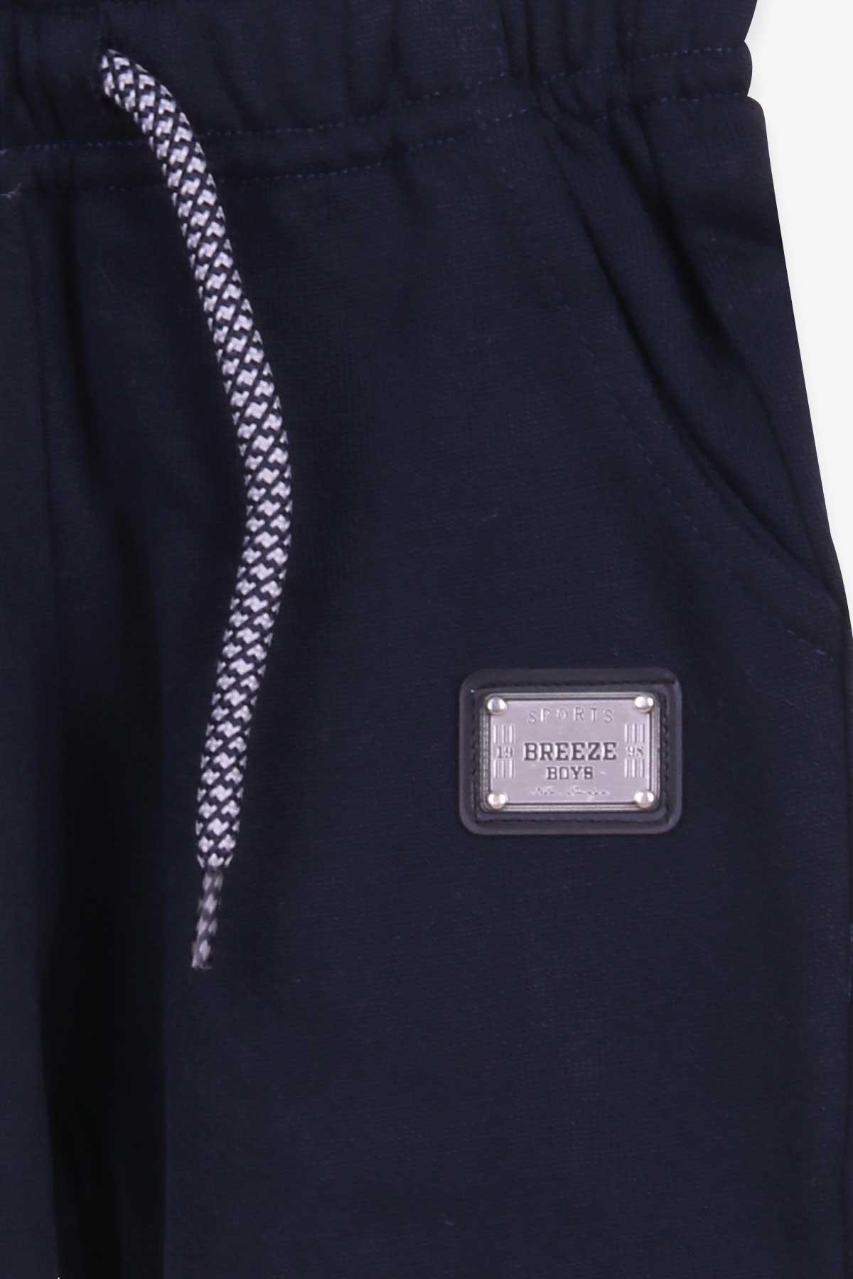 Breeze Erkek Çocuk Eşofman Altı Armalı Lacivert (1.5-5 Yaş)
