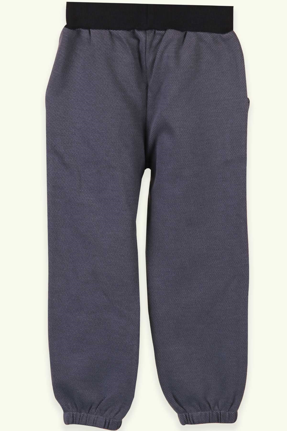 Breeze Erkek Çocuk Eşofman Altı Armalı Nakışlı Füme (4-8 Yaş)