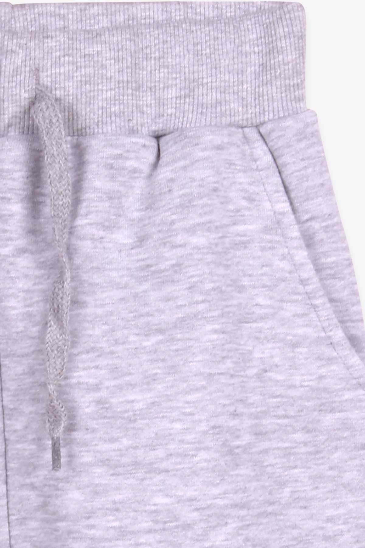 Breeze Erkek Çocuk Eşofman Altı Basic Açık Gri Melanj (7-11 Yaş)