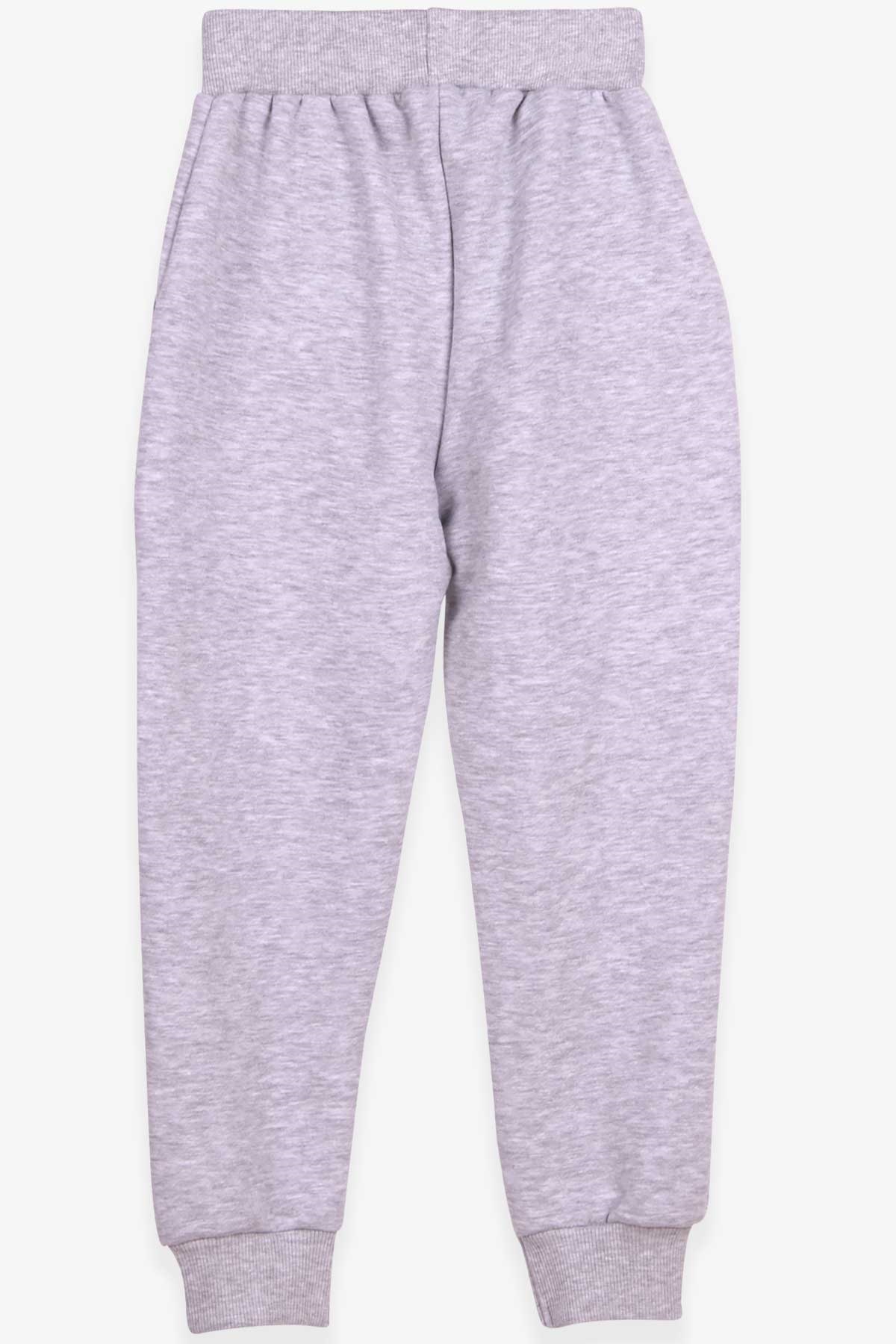 Breeze Erkek Çocuk Eşofman Altı Basic Açık Gri Melanj (7-11 Yaş)