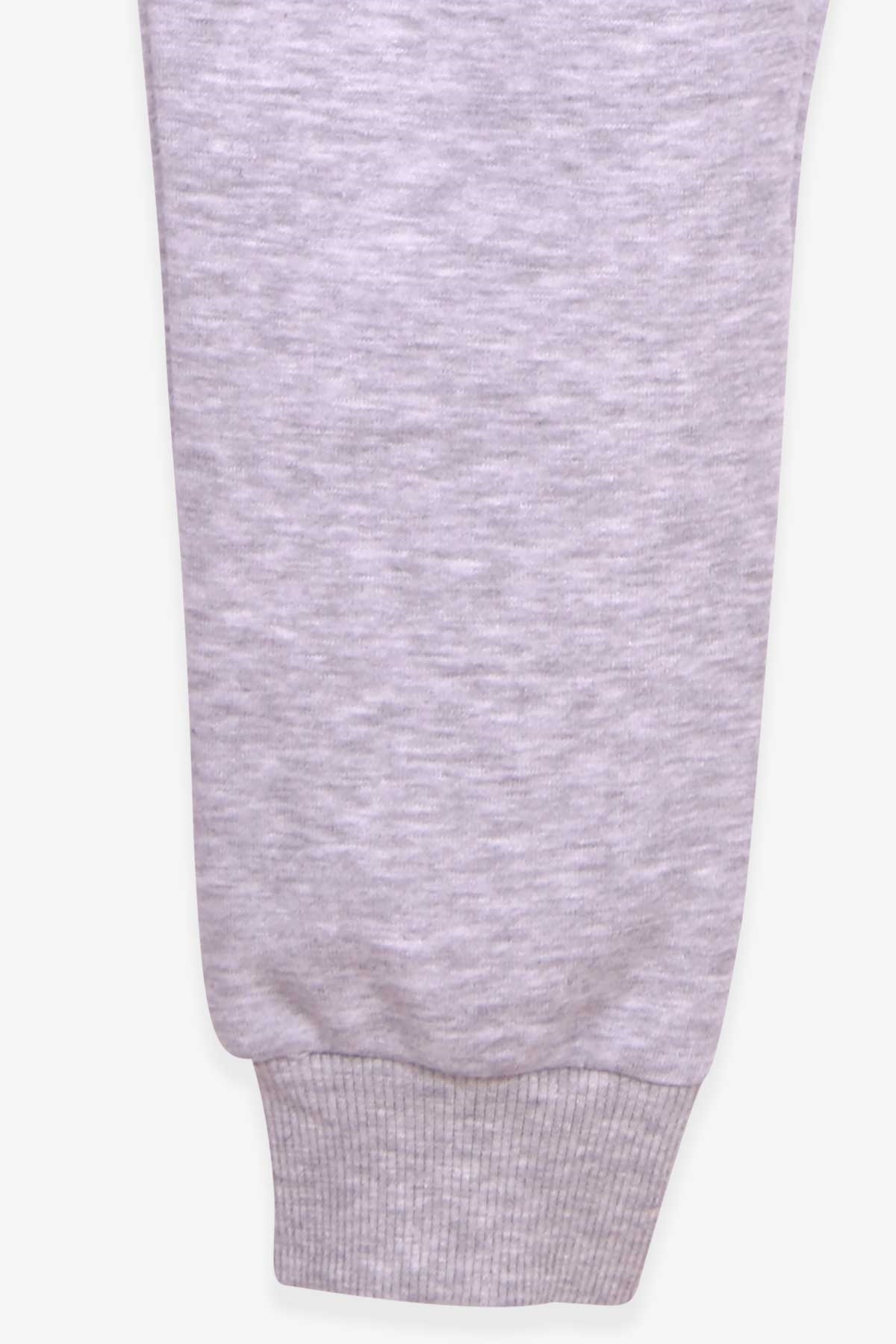 Breeze Erkek Çocuk Eşofman Altı Basic Açık Gri Melanj (7-11 Yaş)