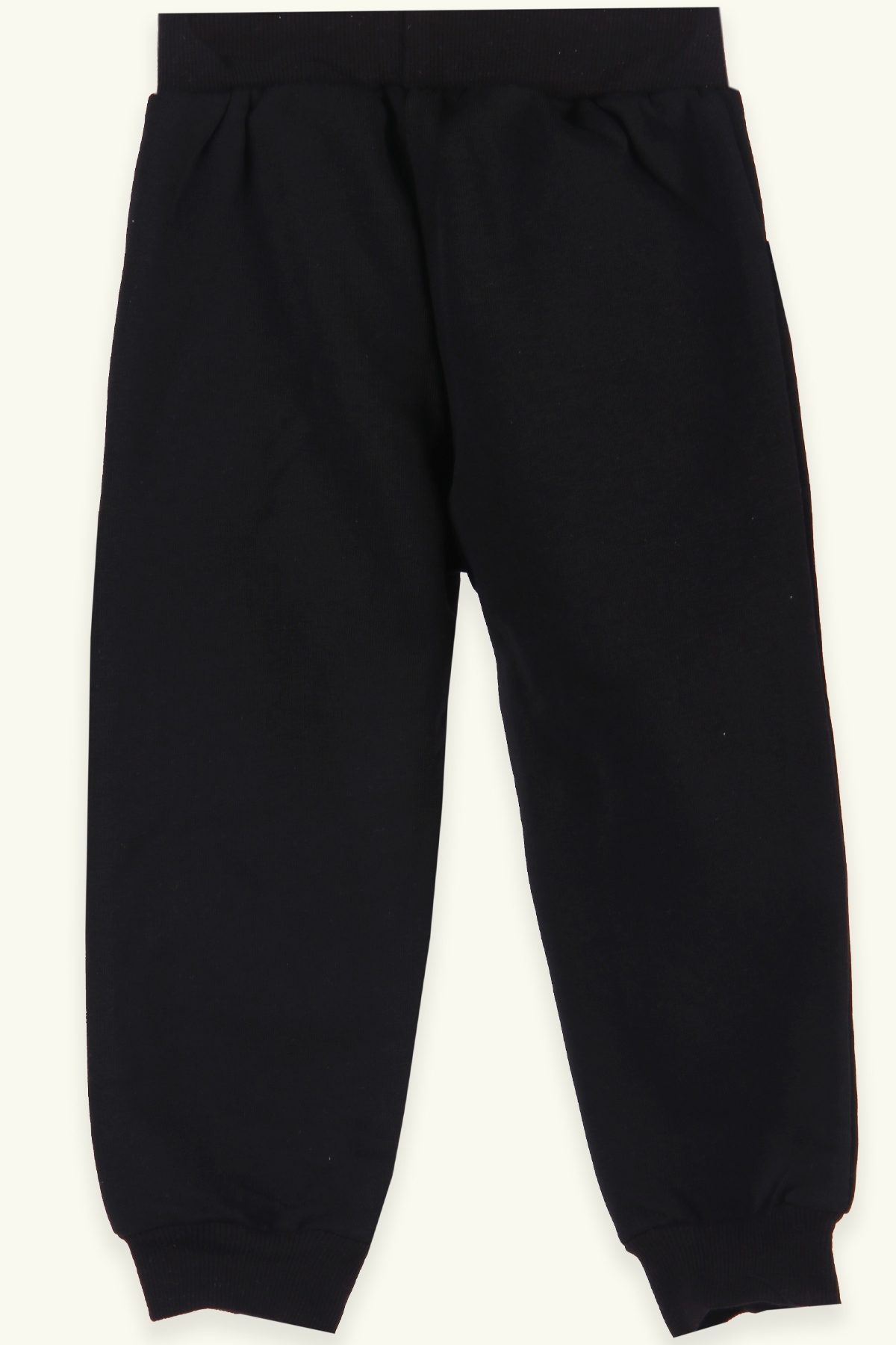 Breeze Erkek Çocuk Eşofman Altı Basic Cepli Armalı Siyah (2-6 Yaş)