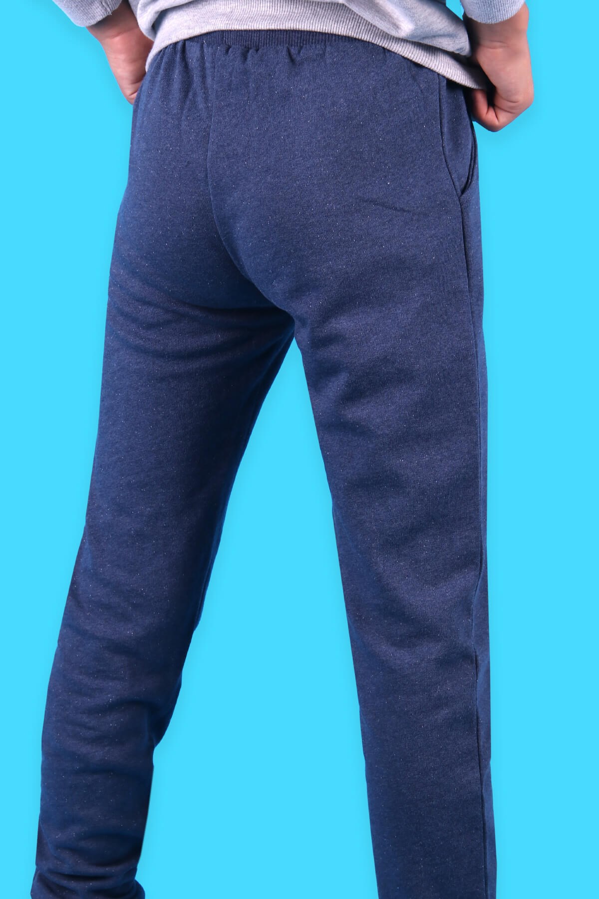 Breeze Erkek Çocuk Eşofman Altı Cepli Armalı Lacivert (8-14 Yaş)