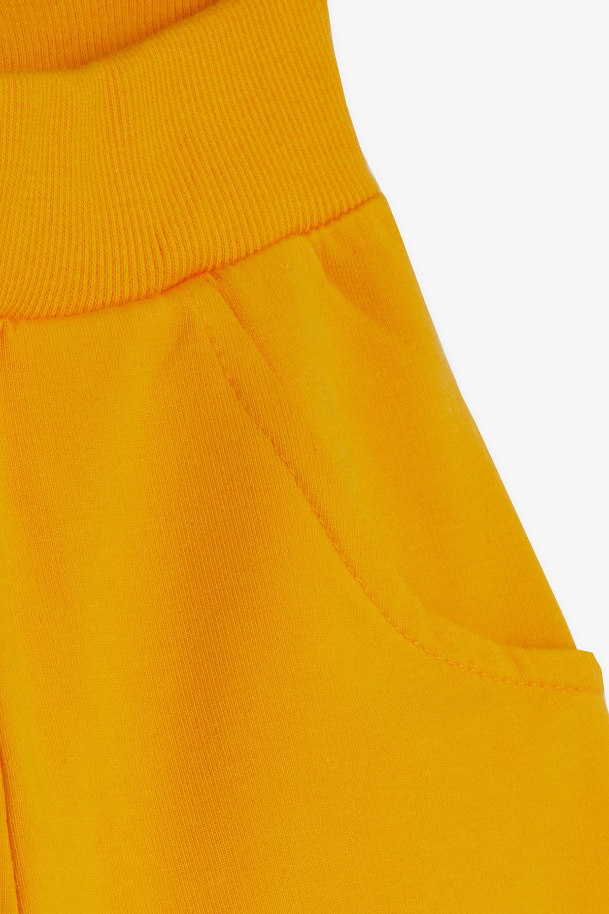 Breeze Erkek Çocuk Eşofman Altı Dizi Nakışlı Sarı (1.5-5 Yaş)