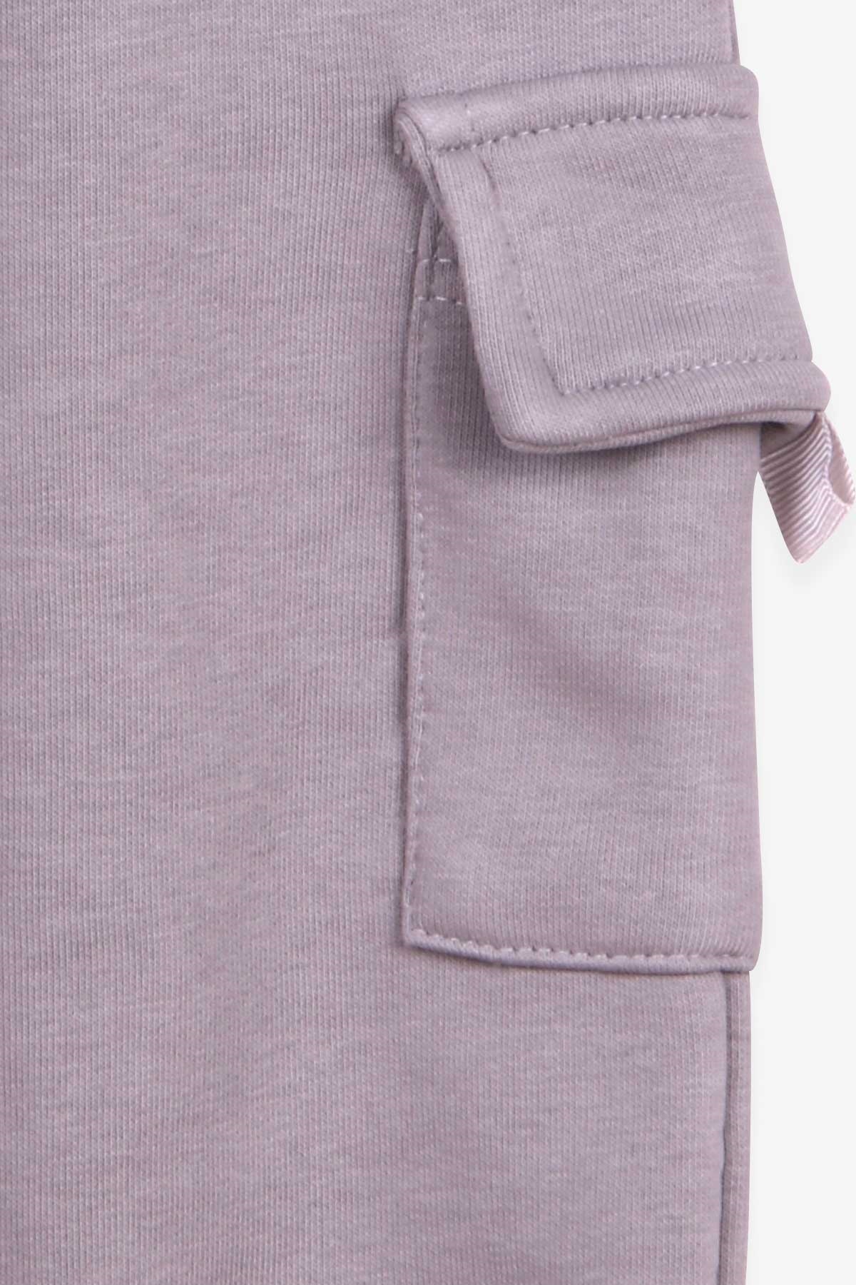 Breeze Erkek Çocuk Eşofman Altı Kargo Cepli Gri (3-7 Yaş)