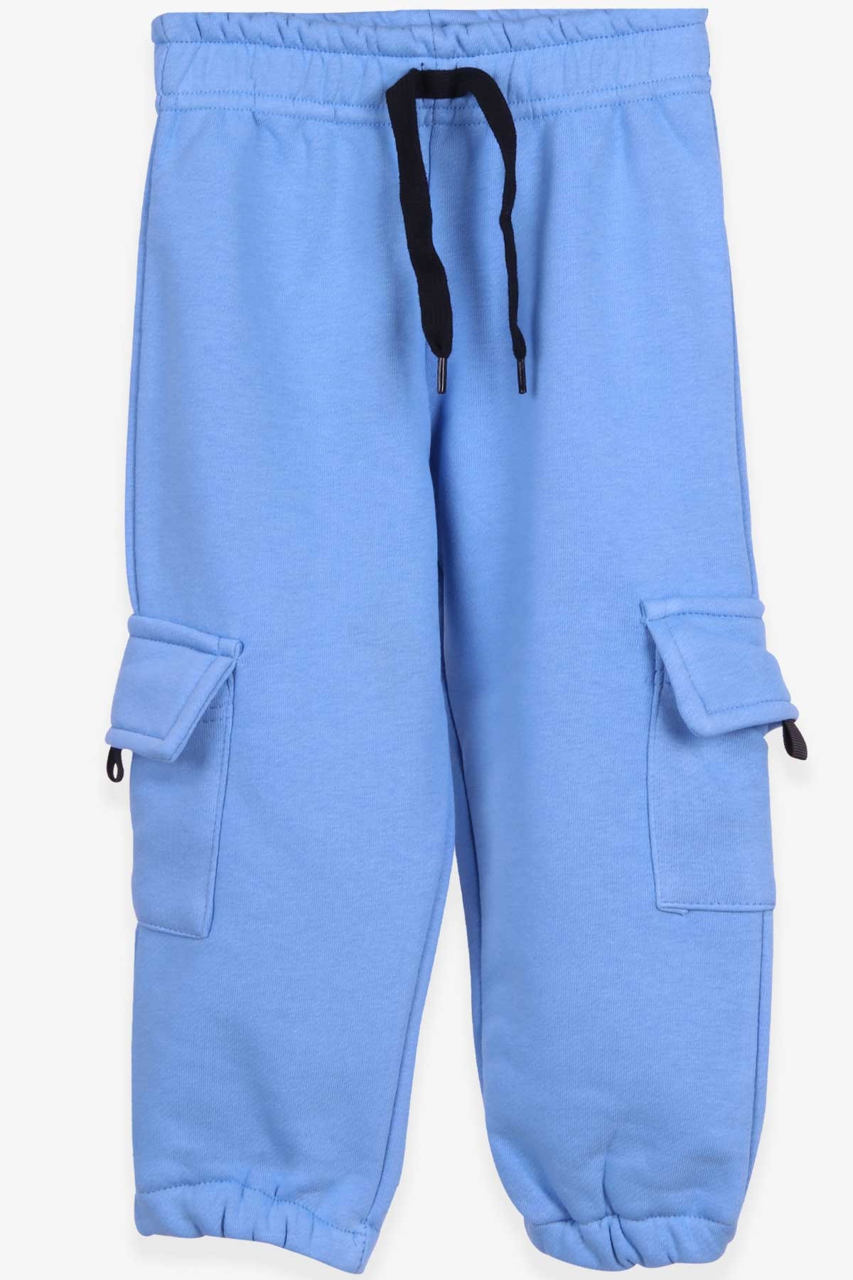 Breeze Erkek Çocuk Eşofman Altı Kargo Cepli Mavi (3-7 Yaş)
