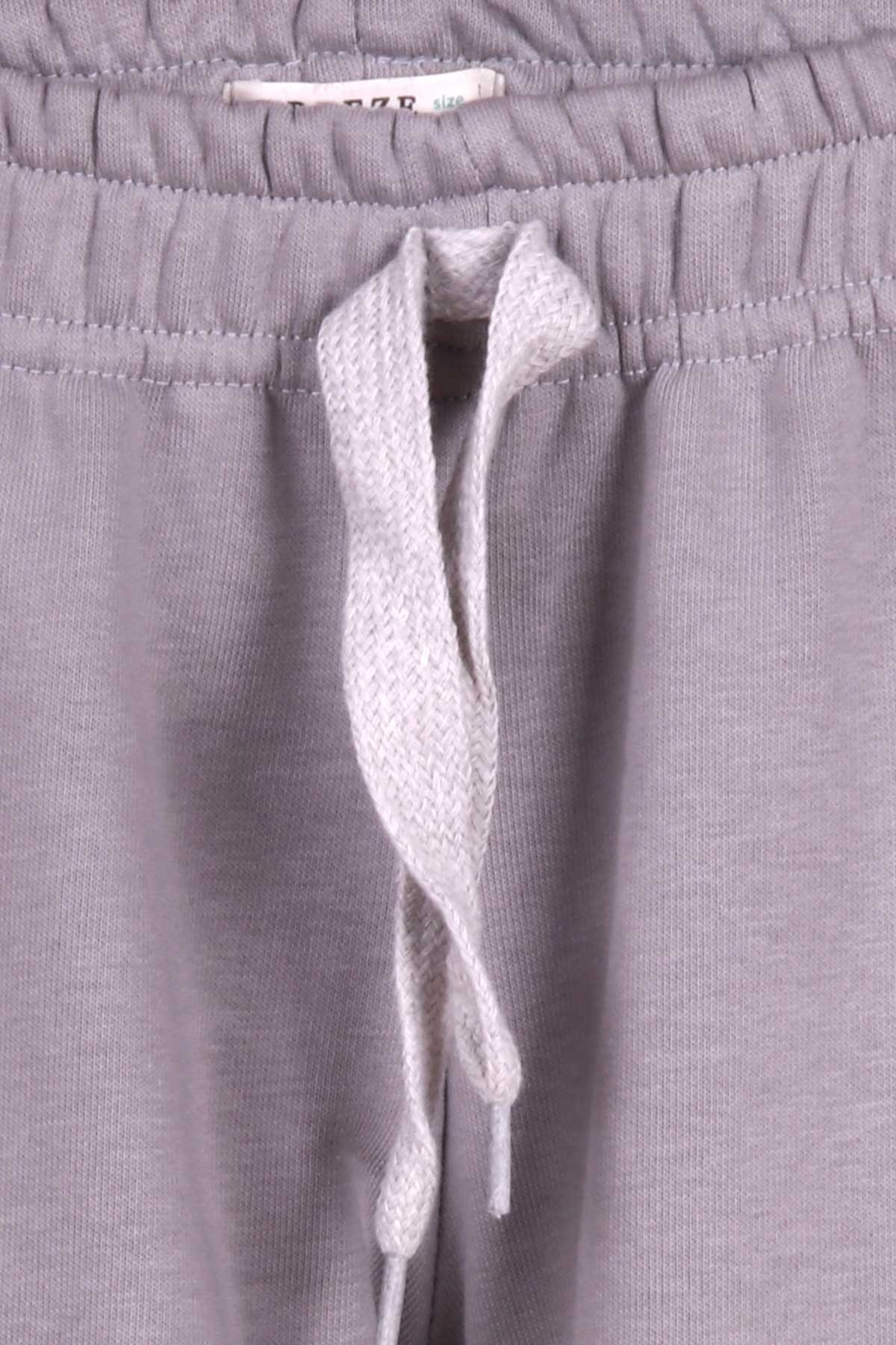 Breeze Erkek Çocuk Eşofman Altı Kargo Cepli Gri (3-7 Yaş)