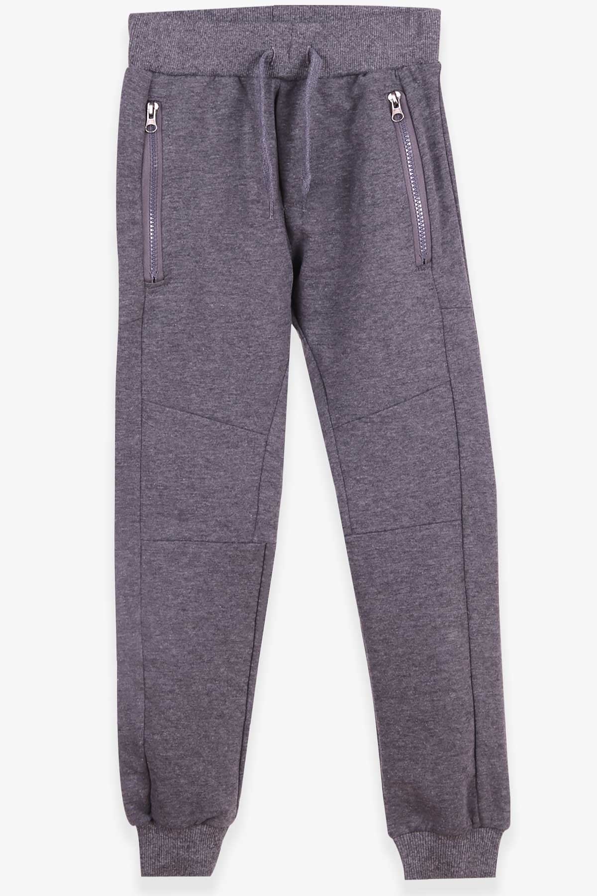 Breeze Erkek Çocuk Eşofman Altı Koyu Gri Melanj (8-14 Yaş)