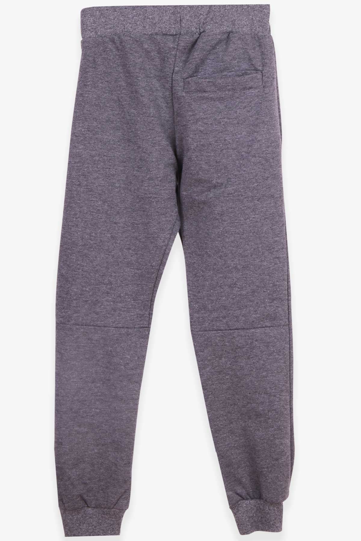 Breeze Erkek Çocuk Eşofman Altı Koyu Gri Melanj (8-14 Yaş)