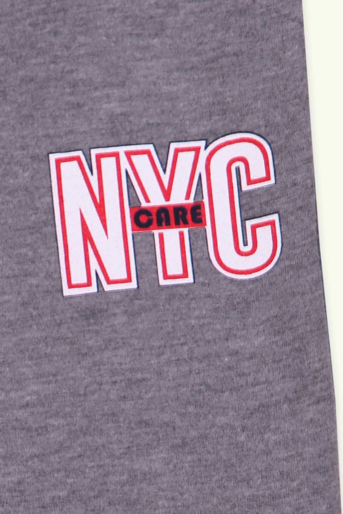 Breeze Erkek Çocuk Eşofman Takımı Baskılı NYC Lacivert (2-6 Yaş)