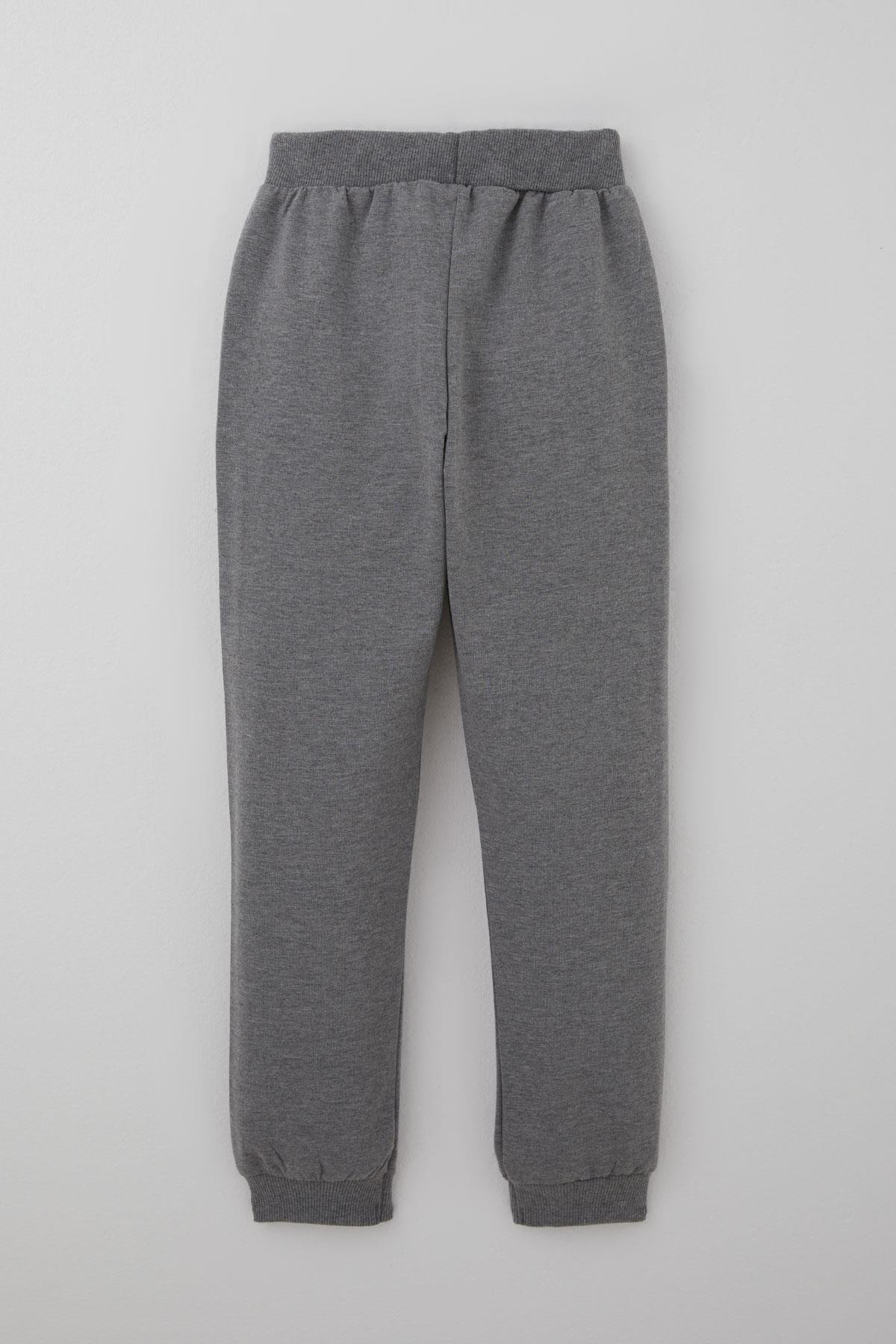 Breeze Erkek Çocuk Eşofman Takımı Cep Kapak Detaylı Yazı Baskılı Mint Yeşili (7-12 Yaş)