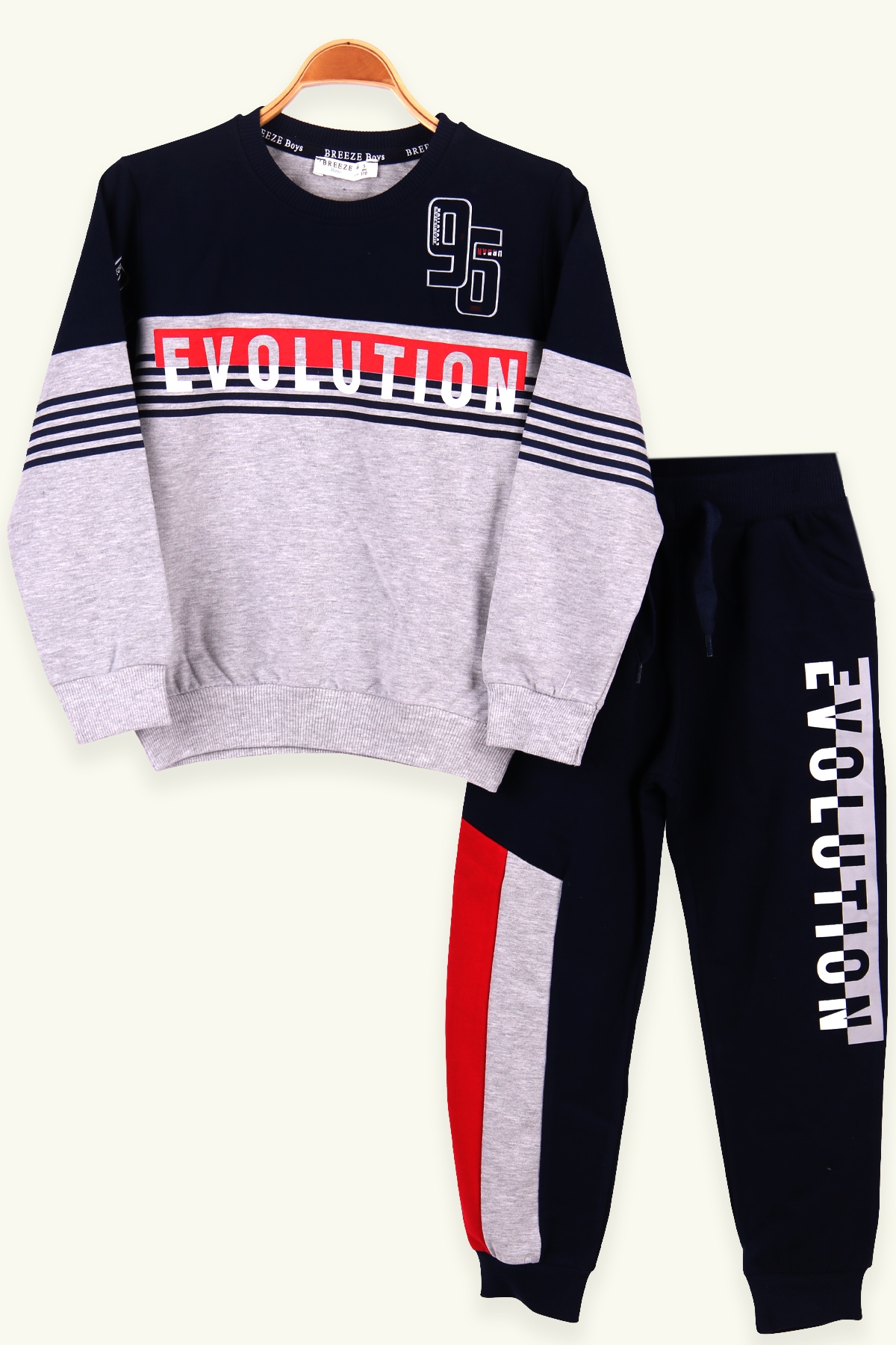 Breeze Erkek Çocuk Eşofman Takımı Evolutıon Gri (5-10 Yaş)