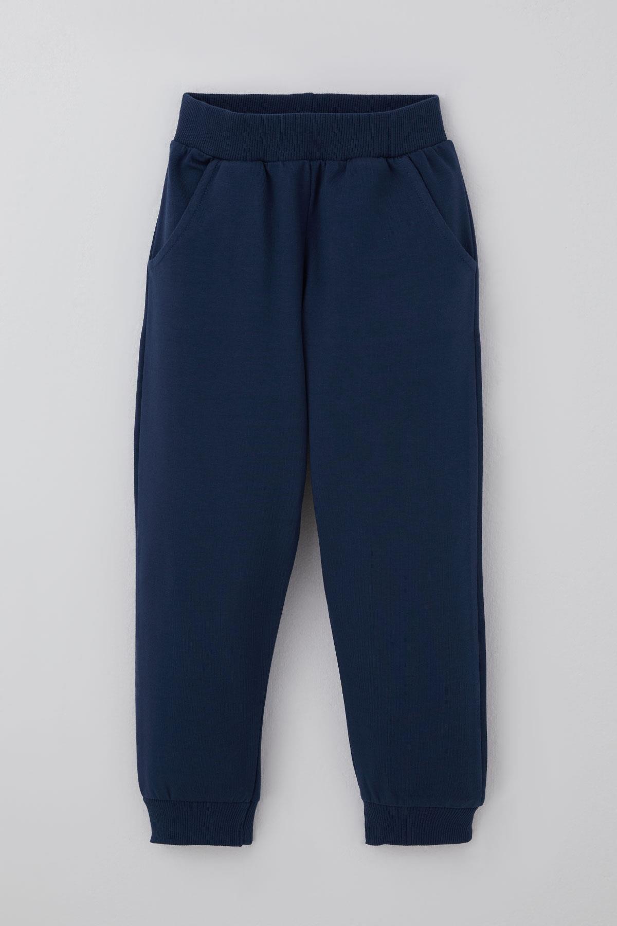 Breeze Erkek Çocuk Eşofman Takımı Kükreyen Dinozorlar Desenli Krem (2-6 Yaş)