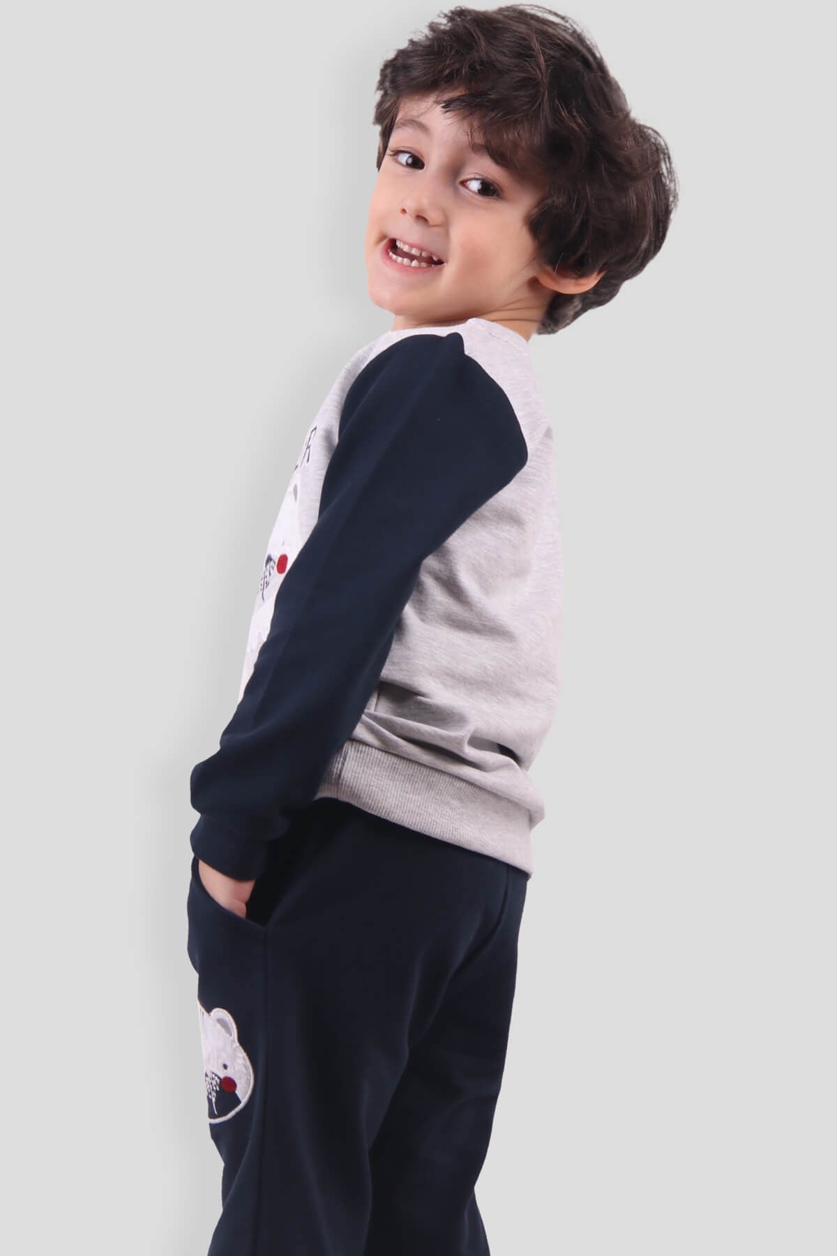 Breeze Erkek Çocuk Eşofman Takımı Lacivert (1-4 Yaş)