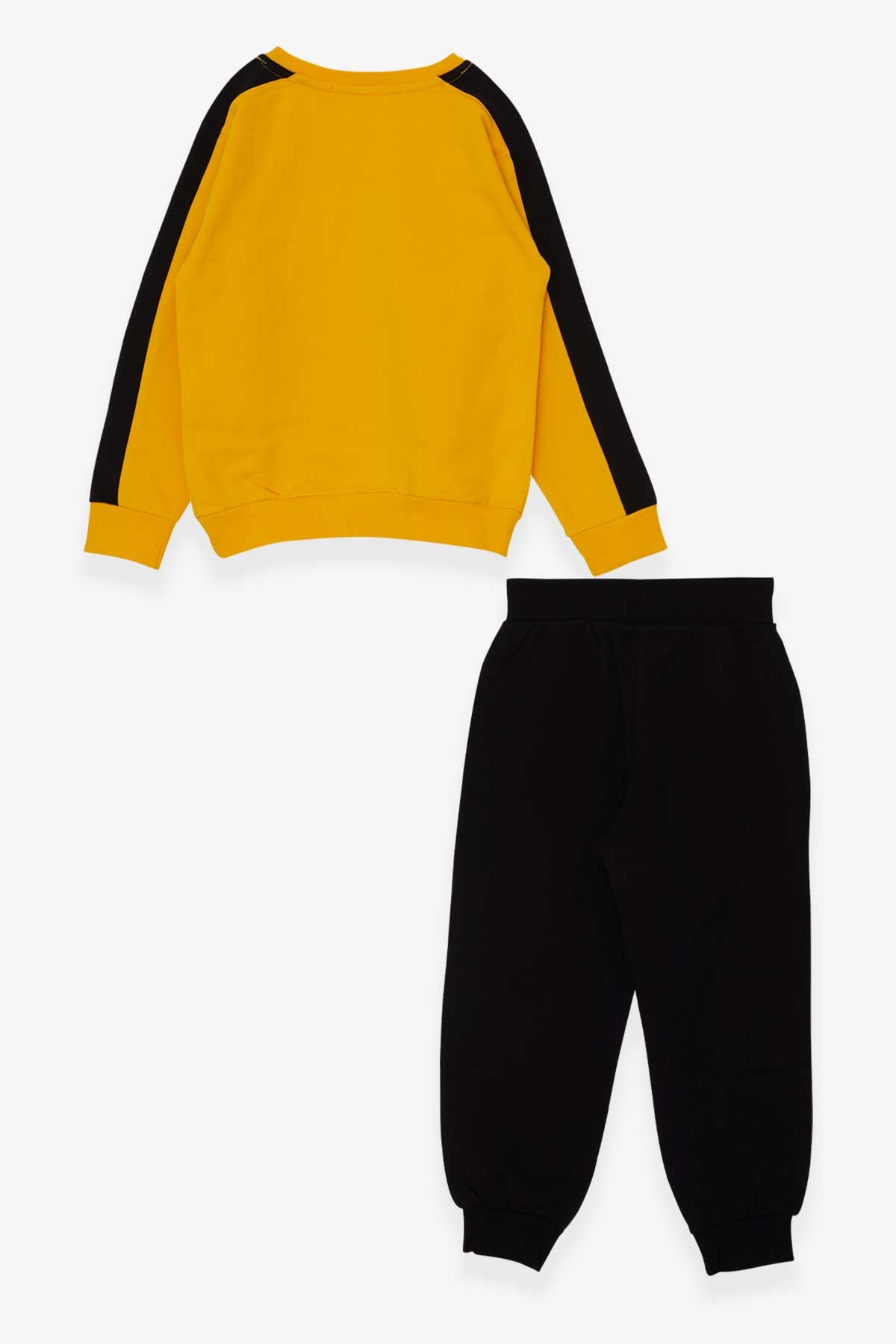 Breeze Erkek Çocuk Eşofman Takımı Oyun Konsolu Temalı Hardal Sarı (4-9 Yaş)