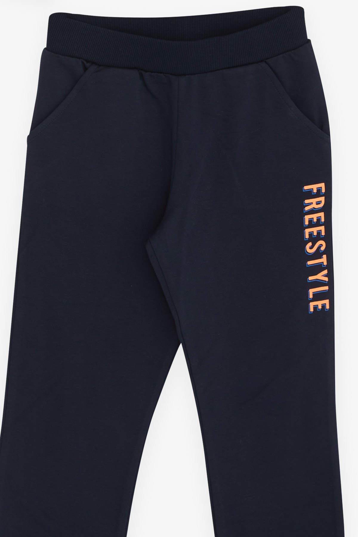 Breeze Erkek Çocuk Eşofman Takımı Yazı Baskılı Lacivert (5 Yaş)