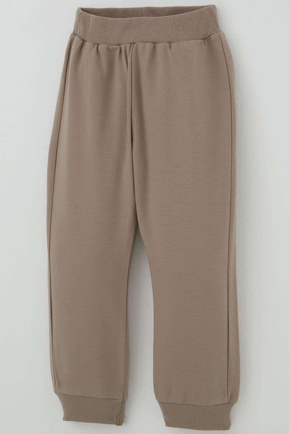 Breeze Erkek Çocuk Eşofman Takımı Zebra Macerası Krem (1-4 Yaş)