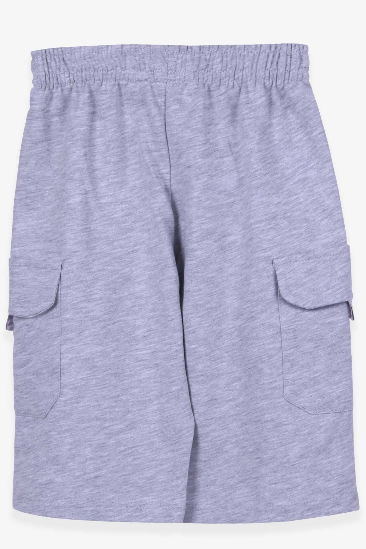 Breeze Erkek Çocuk Kapri Açık Gri Melanj (8-12 Yaş)