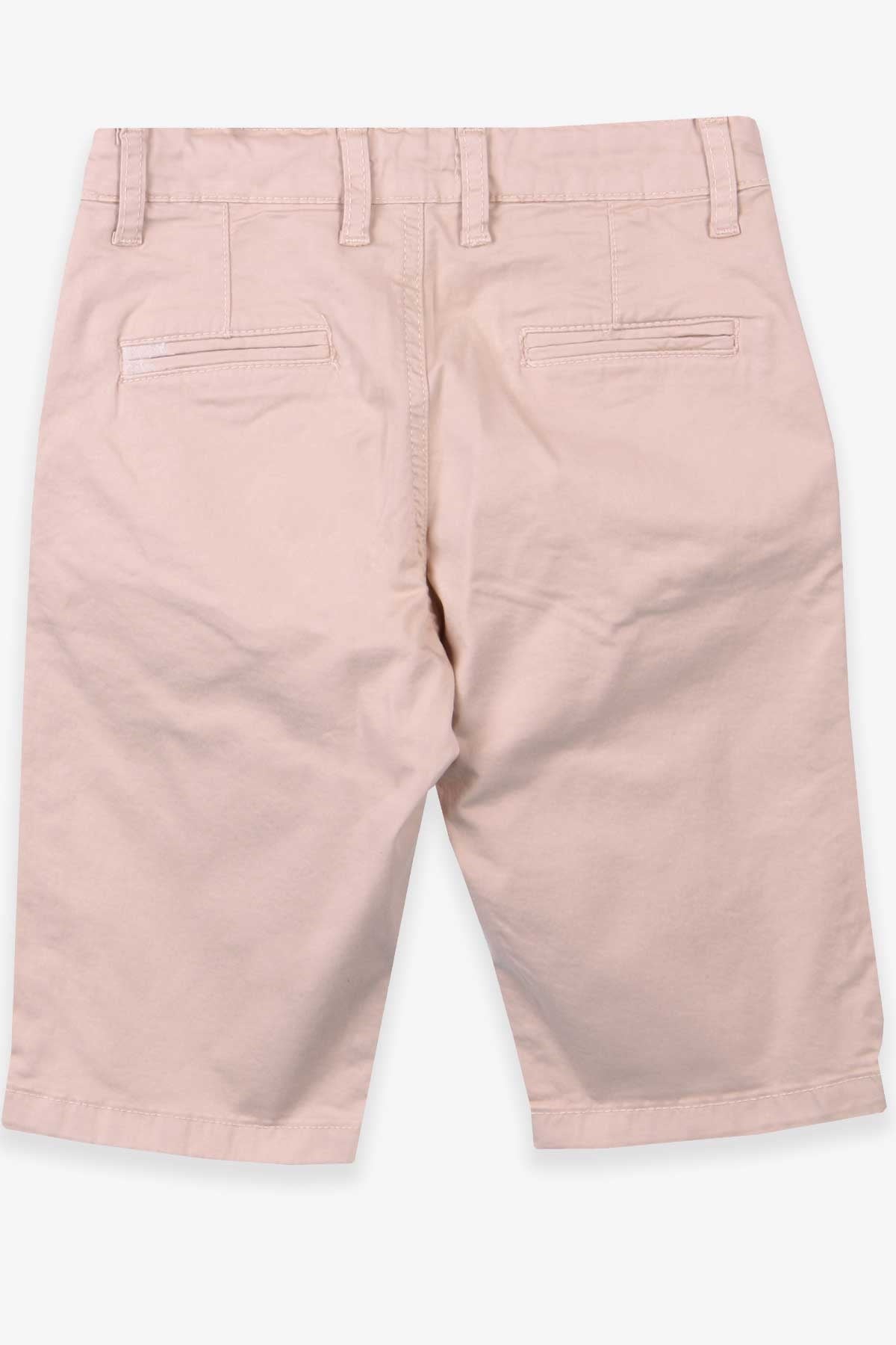 Breeze Erkek Çocuk Kapri Basic Krem (6-12 Yaş)