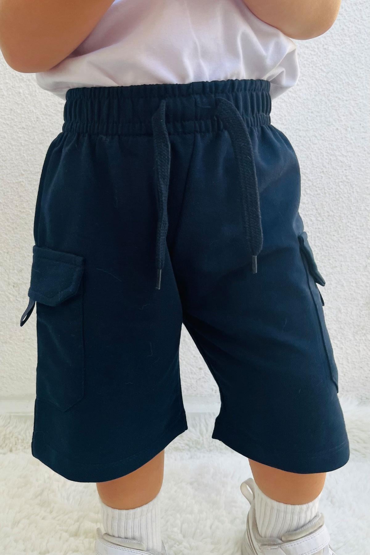 Breeze Erkek Çocuk Kapri Lacivert (3 Yaş)