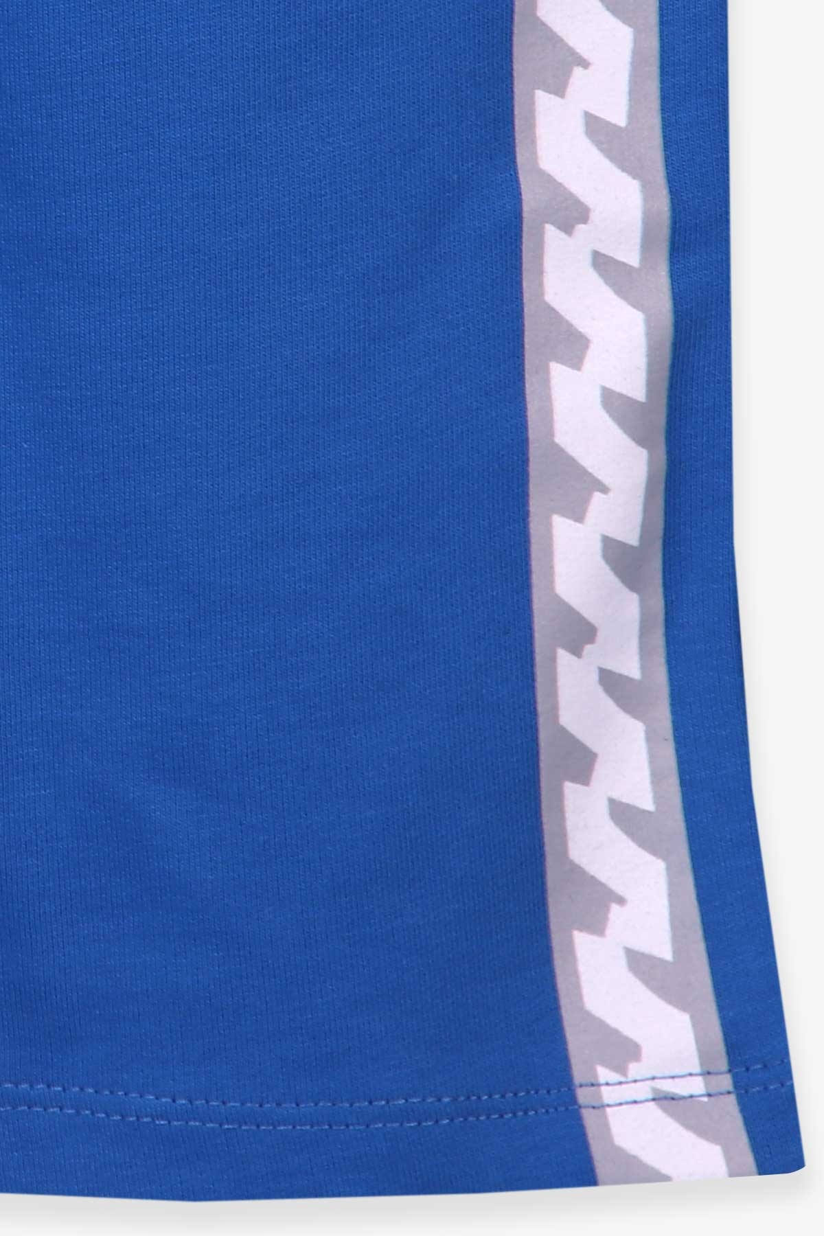 Breeze Erkek Çocuk Kapri Takım Baskılı Açık Gri Melanj (8-14 Yaş)
