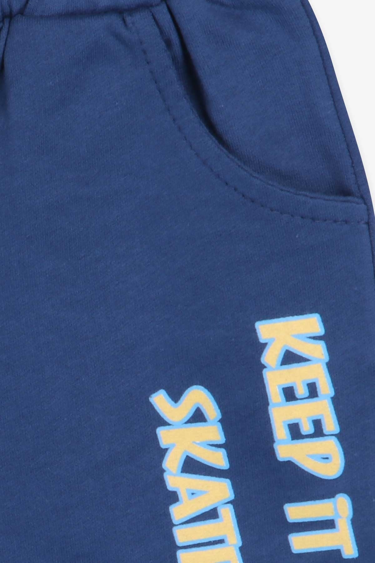 Breeze Erkek Çocuk Kapri Takım Baskılı Sarı (1-4 Yaş)