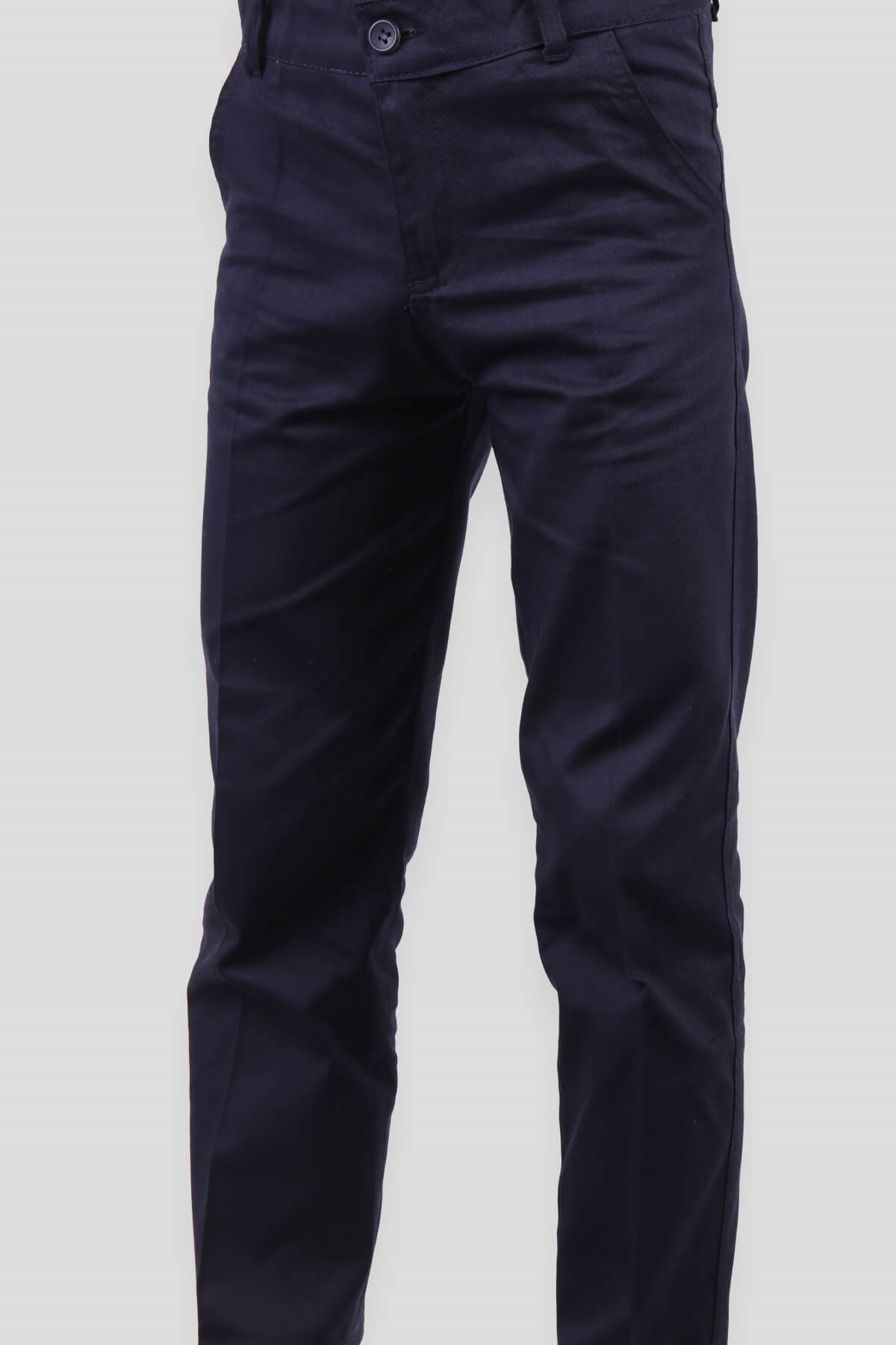 Breeze Erkek Çocuk Keten Pantolon Lacivert (5-16 Yaş)
