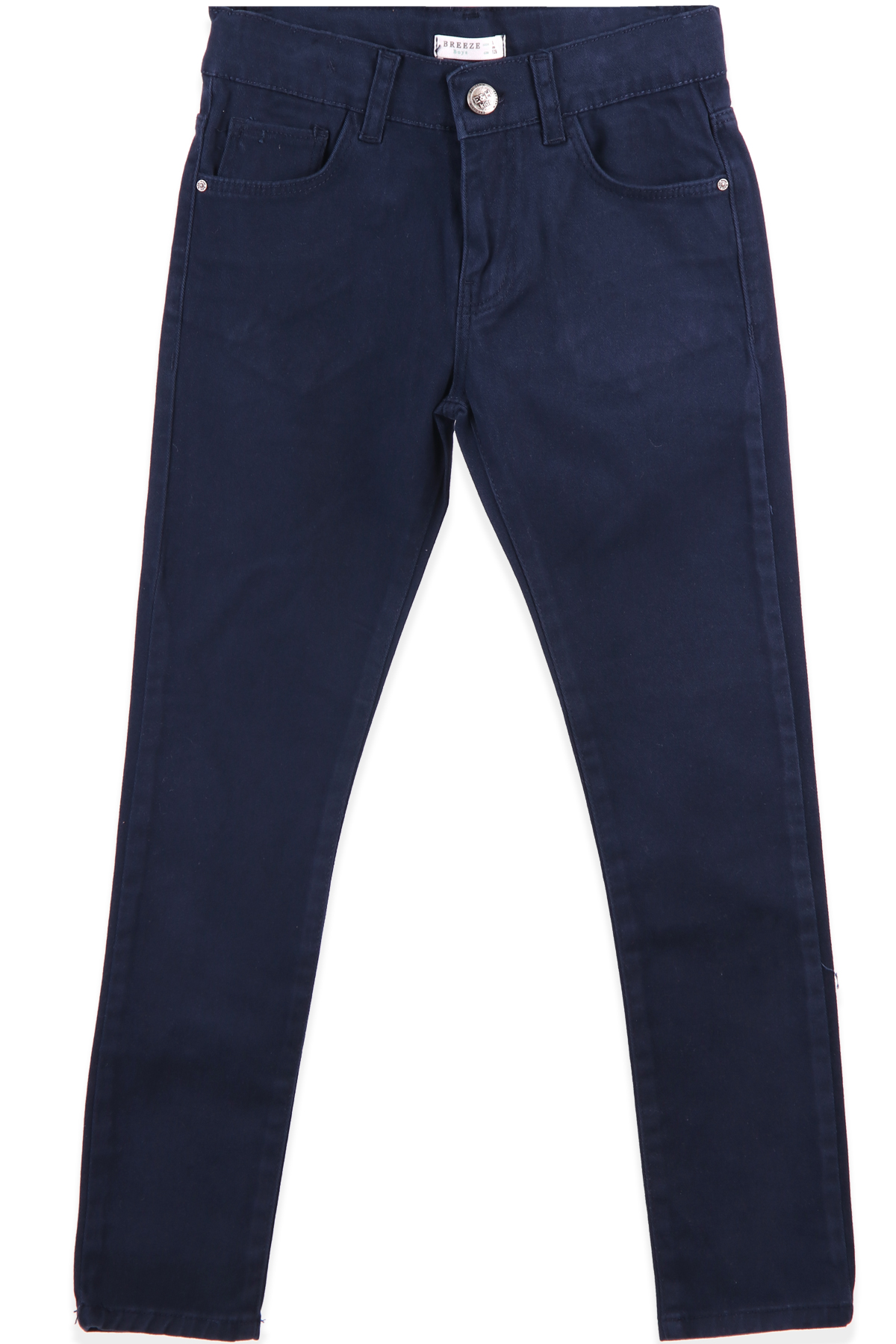 BREEZE Erkek Çocuk Keten Pantolon Lacivert (8-14 Yaş)