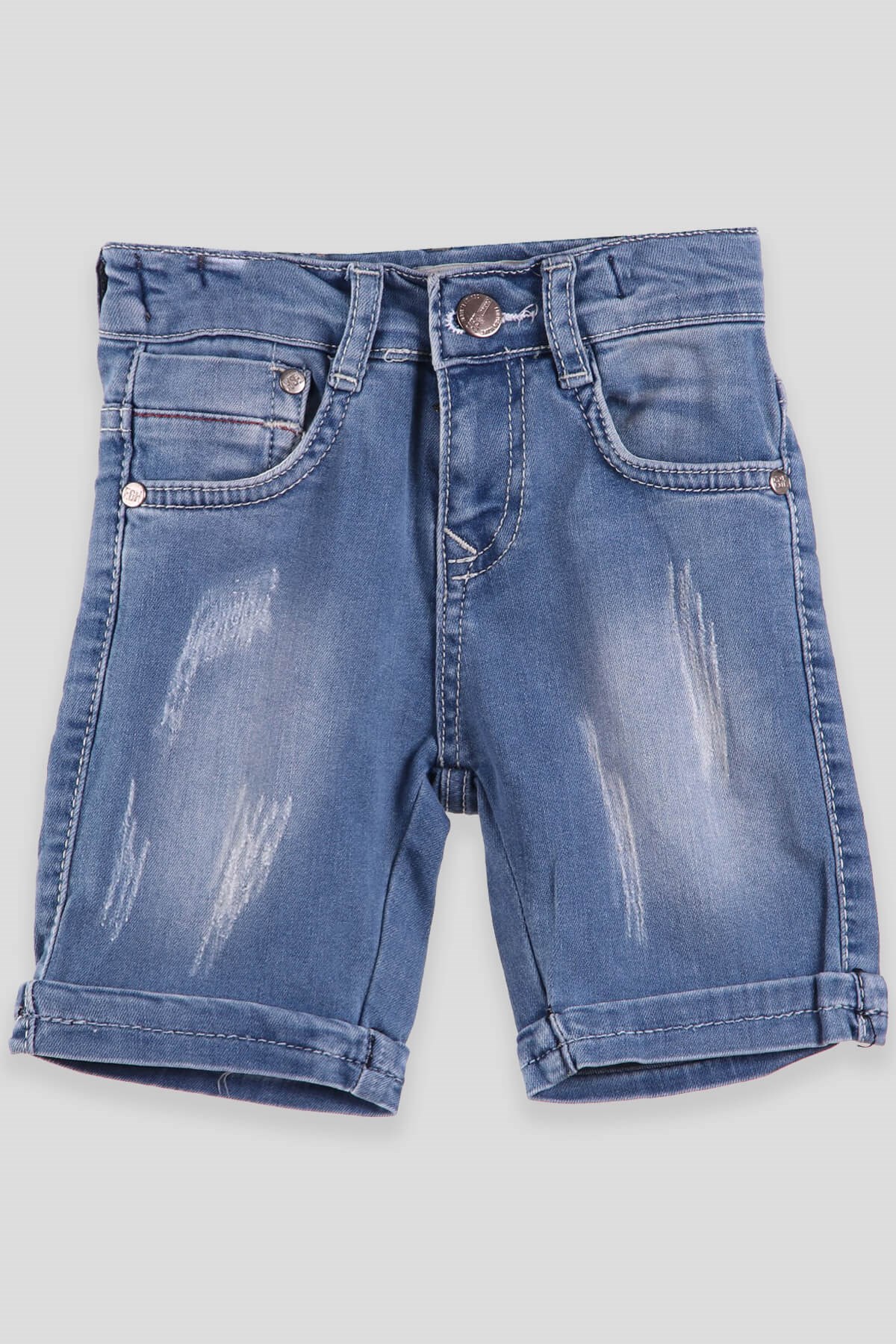 Breeze Erkek Çocuk Kot Kapri Pantolon Mavi (14 Yaş)
