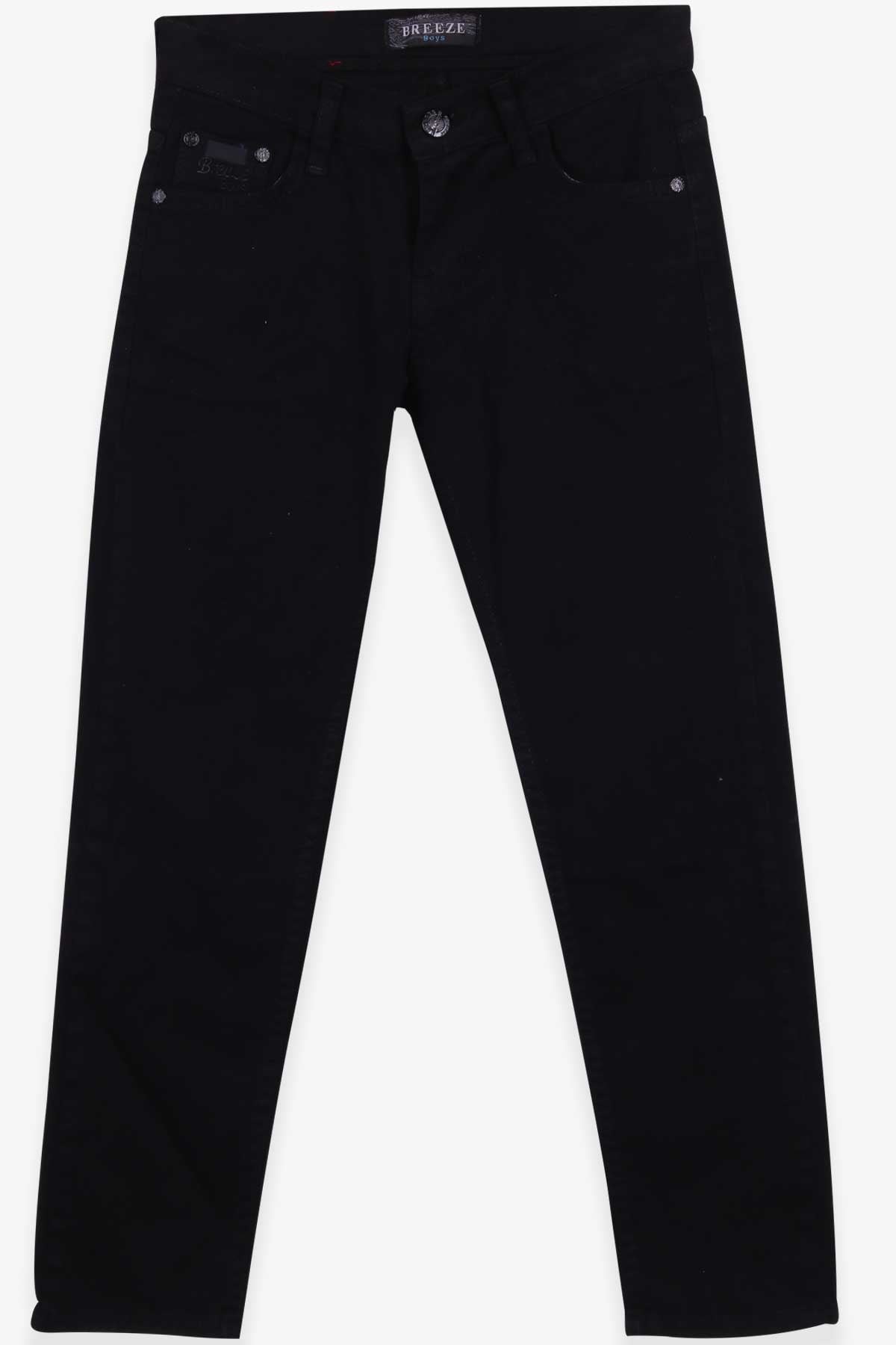 Breeze Erkek Çocuk Kot Pantolon Basic Siyah (10-14 Yaş)