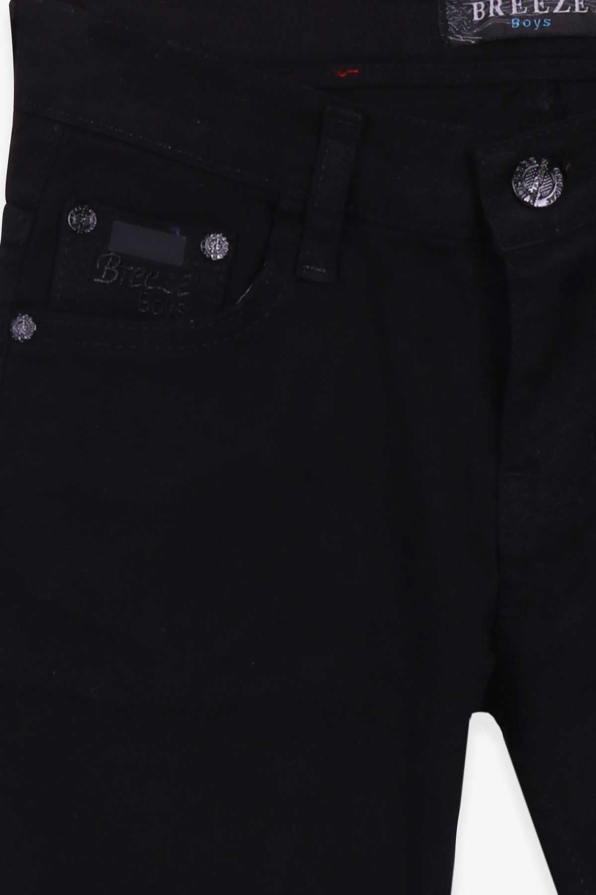 Breeze Erkek Çocuk Kot Pantolon Basic Siyah (10-14 Yaş)