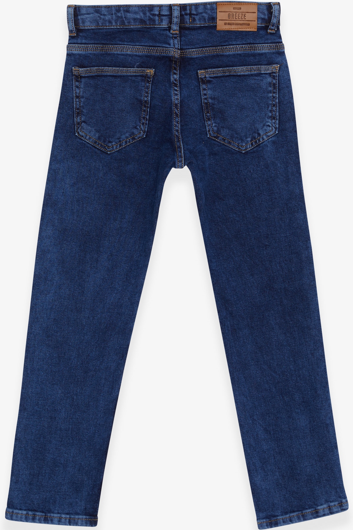 Breeze Erkek Çocuk Kot Pantolon Basic Koyu Mavi (8-14 Yaş)
