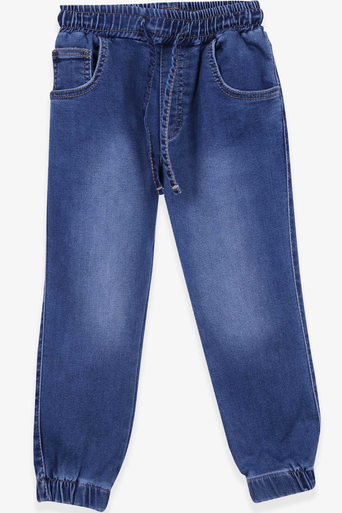 Breeze Erkek Çocuk Kot Pantolon Jogger Mavi (5-9 Yaş)