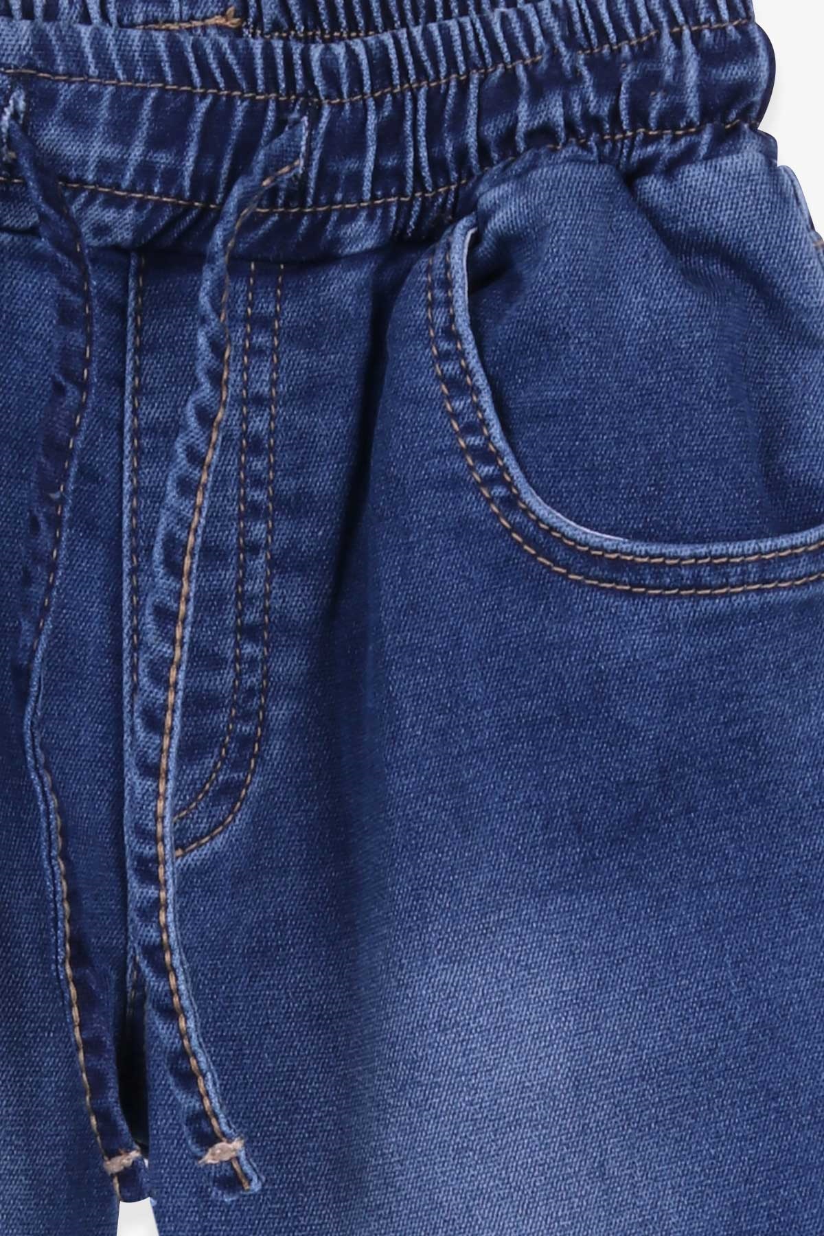 Breeze Erkek Çocuk Kot Pantolon Jogger Mavi (5-9 Yaş)