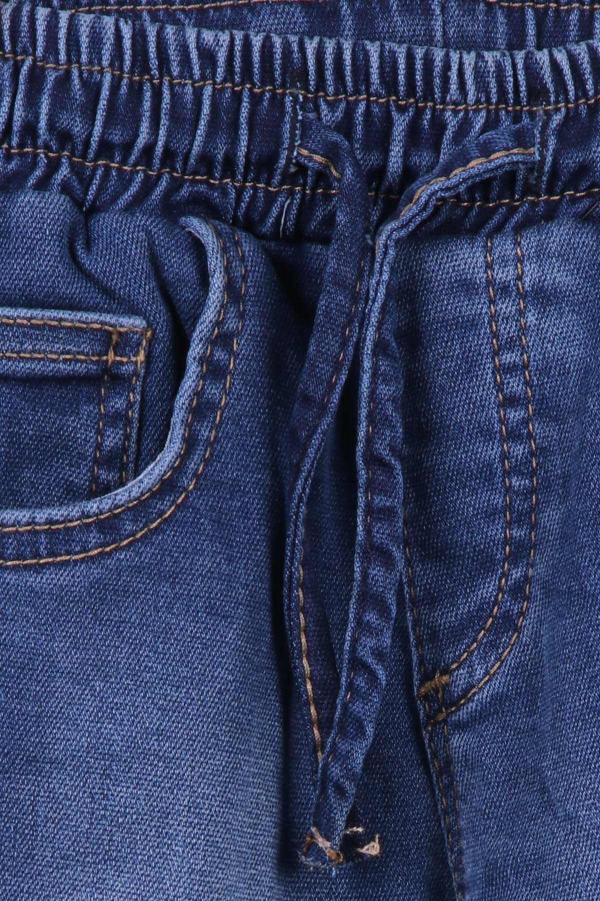 Breeze Erkek Çocuk Kot Pantolon Jogger Mavi (1-4 Yaş)