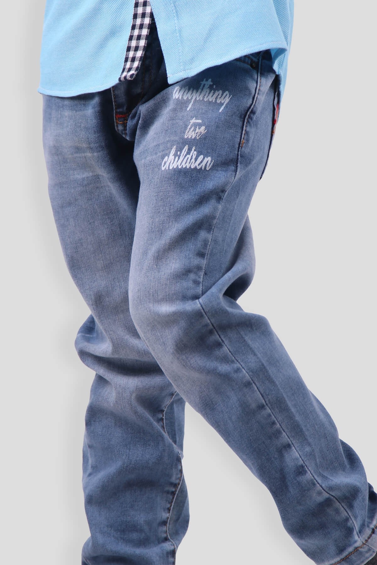 Breeze Erkek Çocuk Kot Pantolon Mavi (2-6 Yaş)