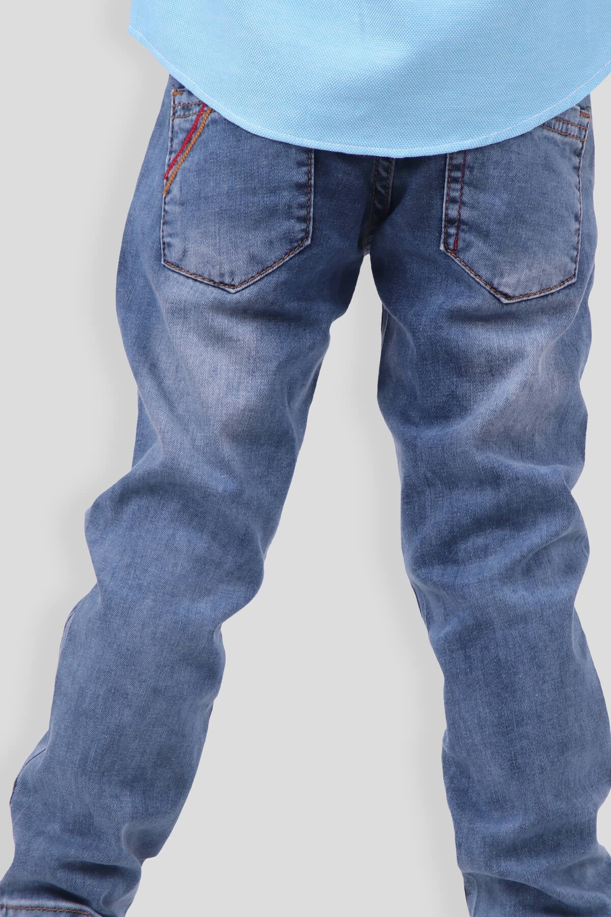 Breeze Erkek Çocuk Kot Pantolon Mavi (2-6 Yaş)