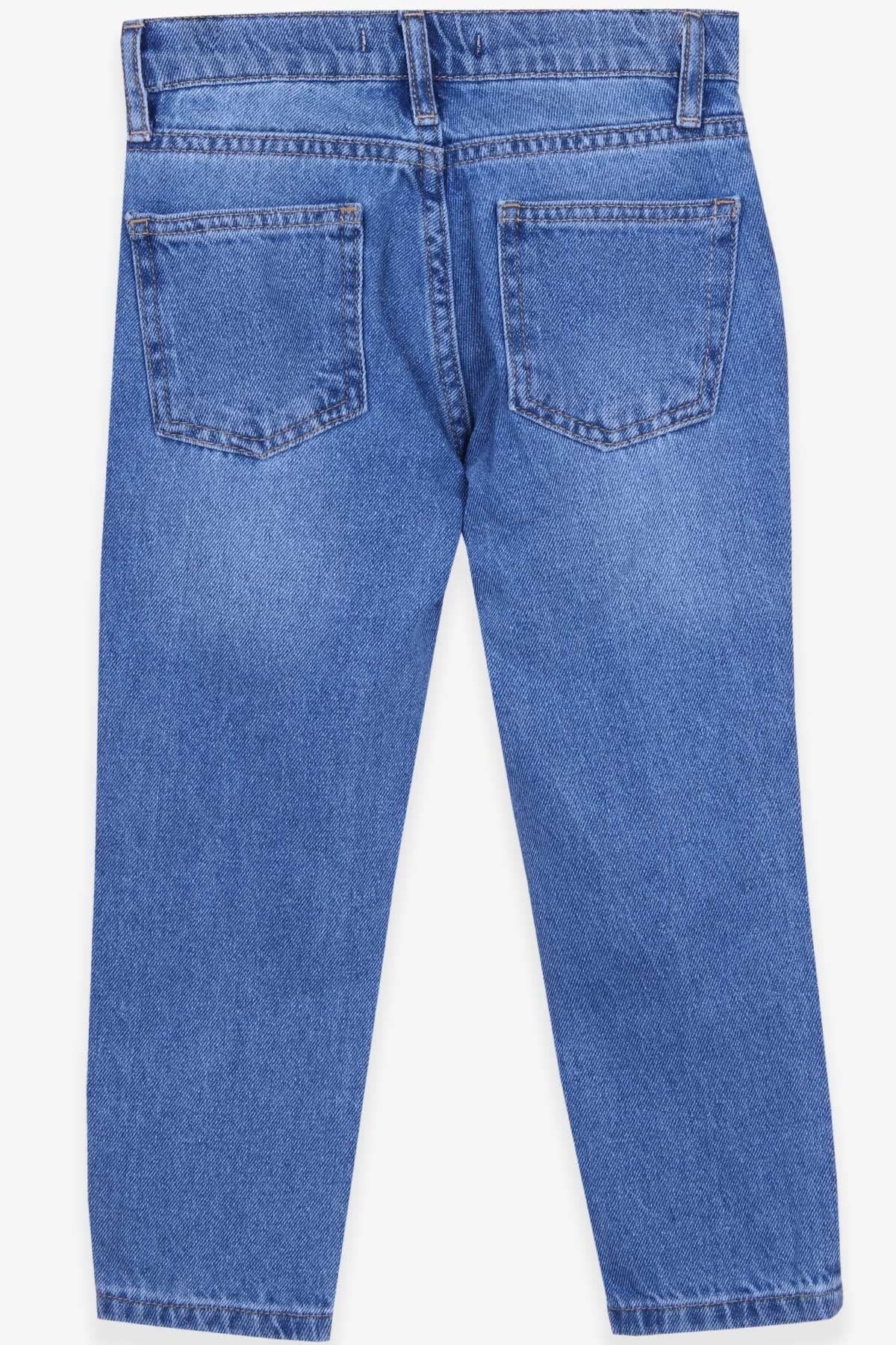 Breeze Erkek Çocuk Kot Pantolon Mavi (5-8 Yaş)