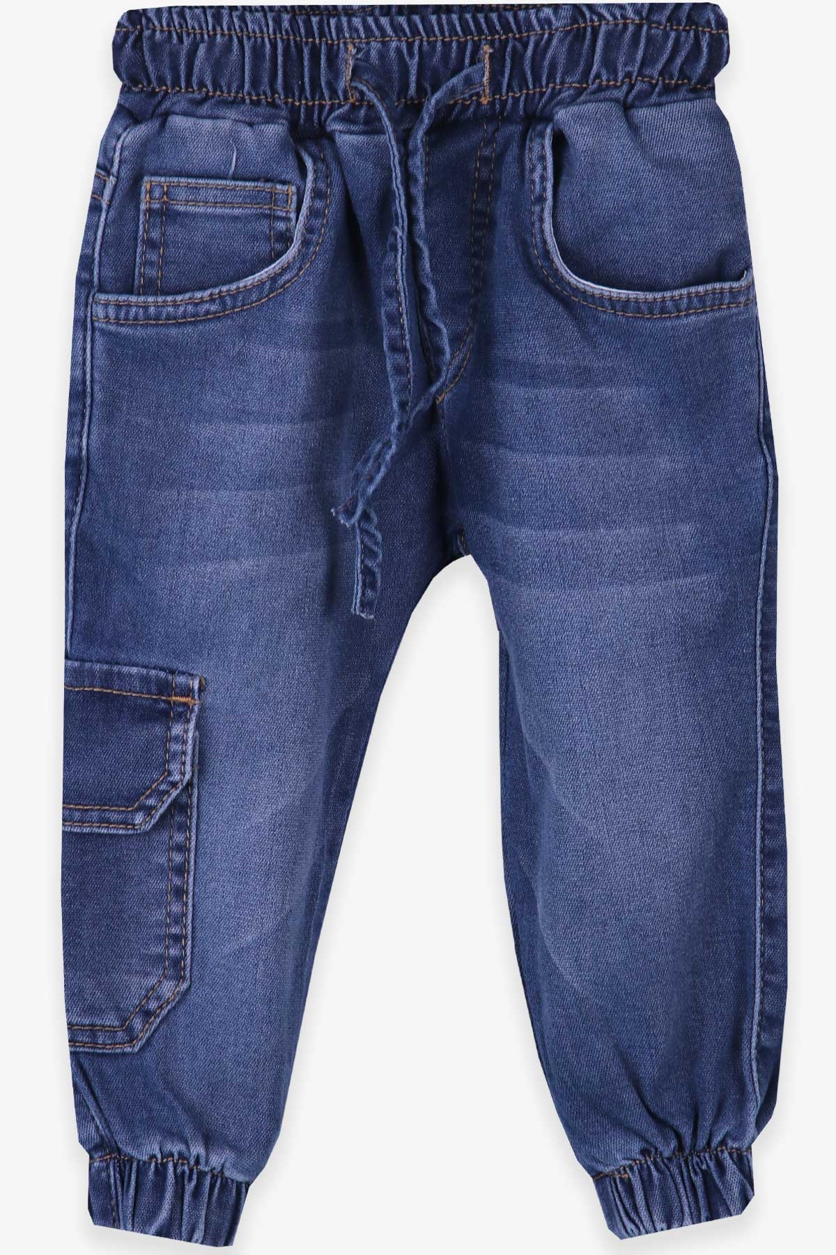 Breeze Erkek Çocuk Kot Pantolon Yan Cepli Mavi (1-9 Yaş)