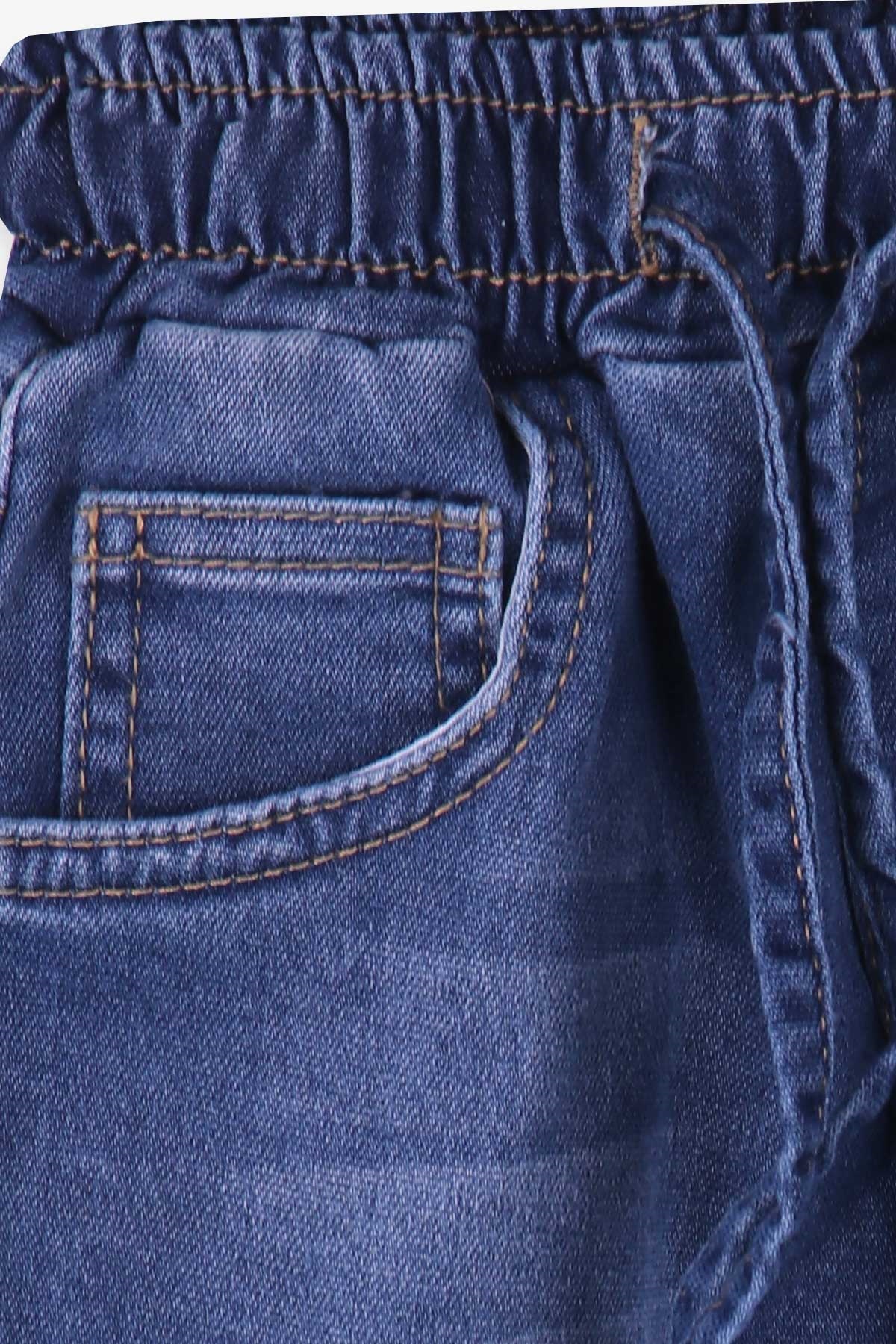 Breeze Erkek Çocuk Kot Pantolon Yan Cepli Mavi (1-9 Yaş)