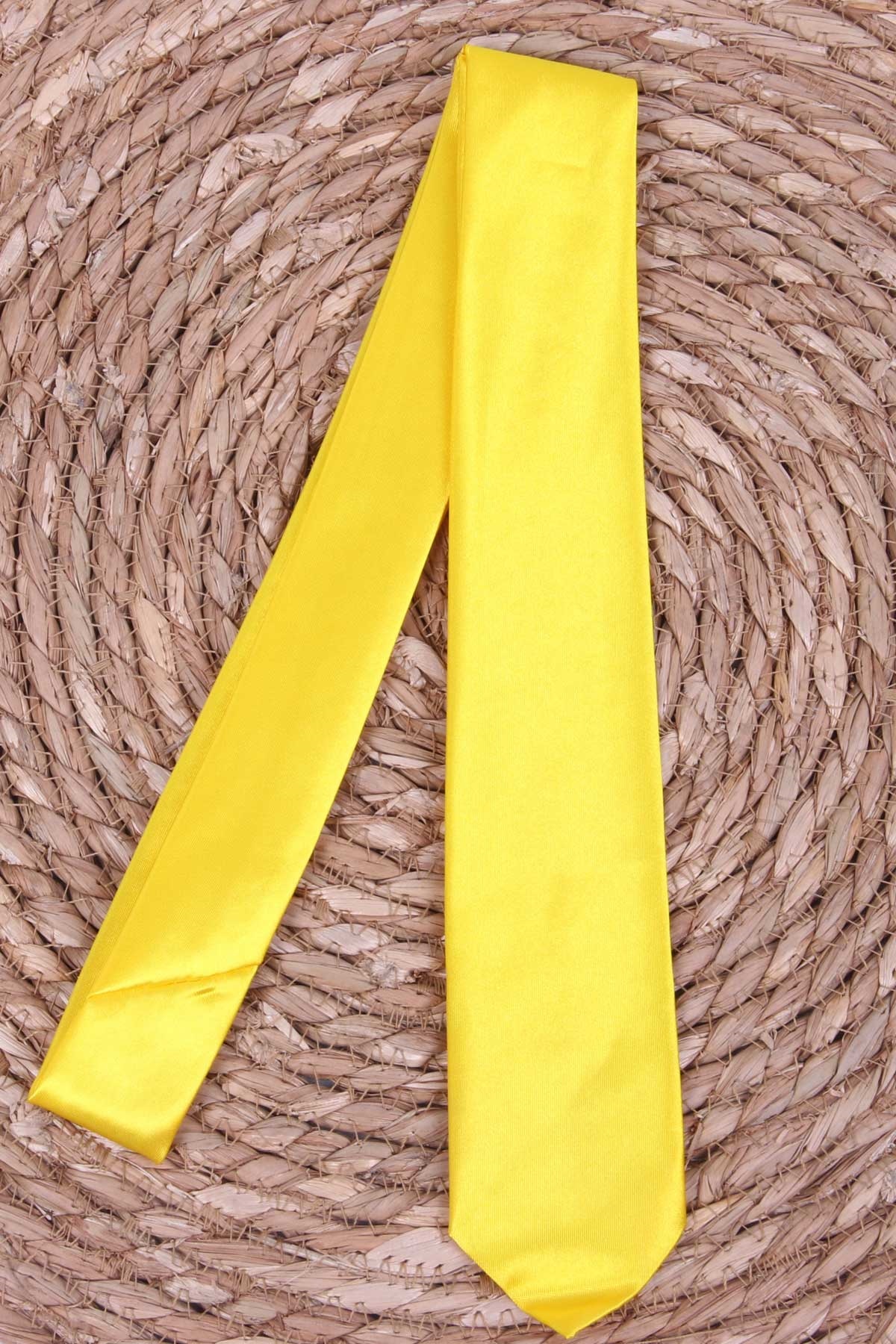 Breeze Erkek Çocuk Kravat Sarı (Standart)