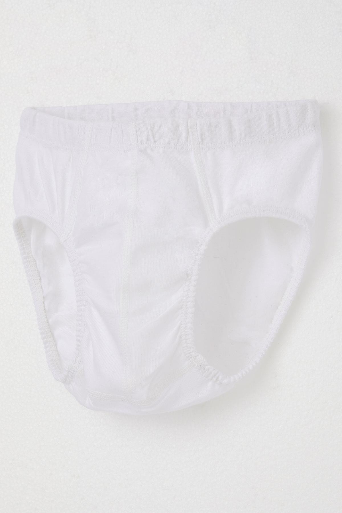 Breeze Erkek Çocuk Külot İç Giyim Beyaz (5-11 Yaş)