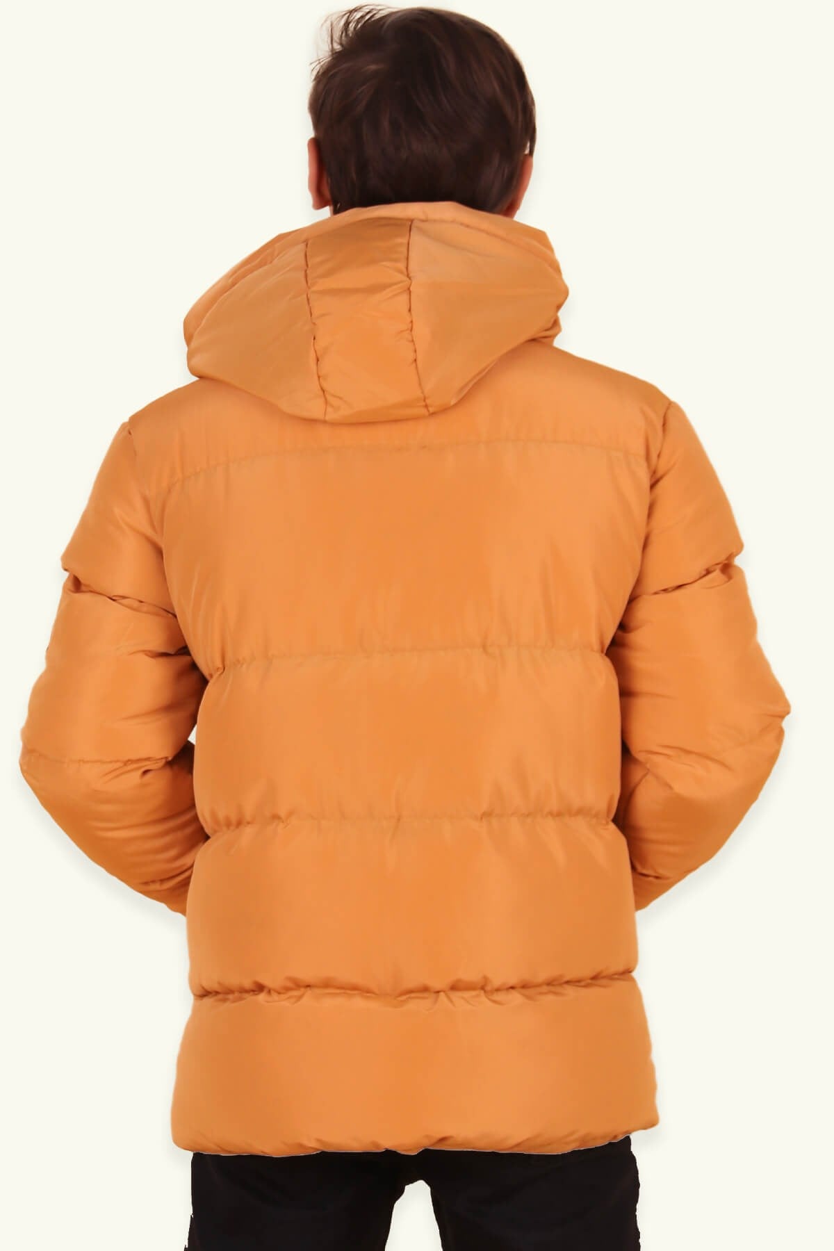 Breeze Erkek Çocuk Mont Fermuarlı Cep Hardal Sarı (9-12 Yaş)