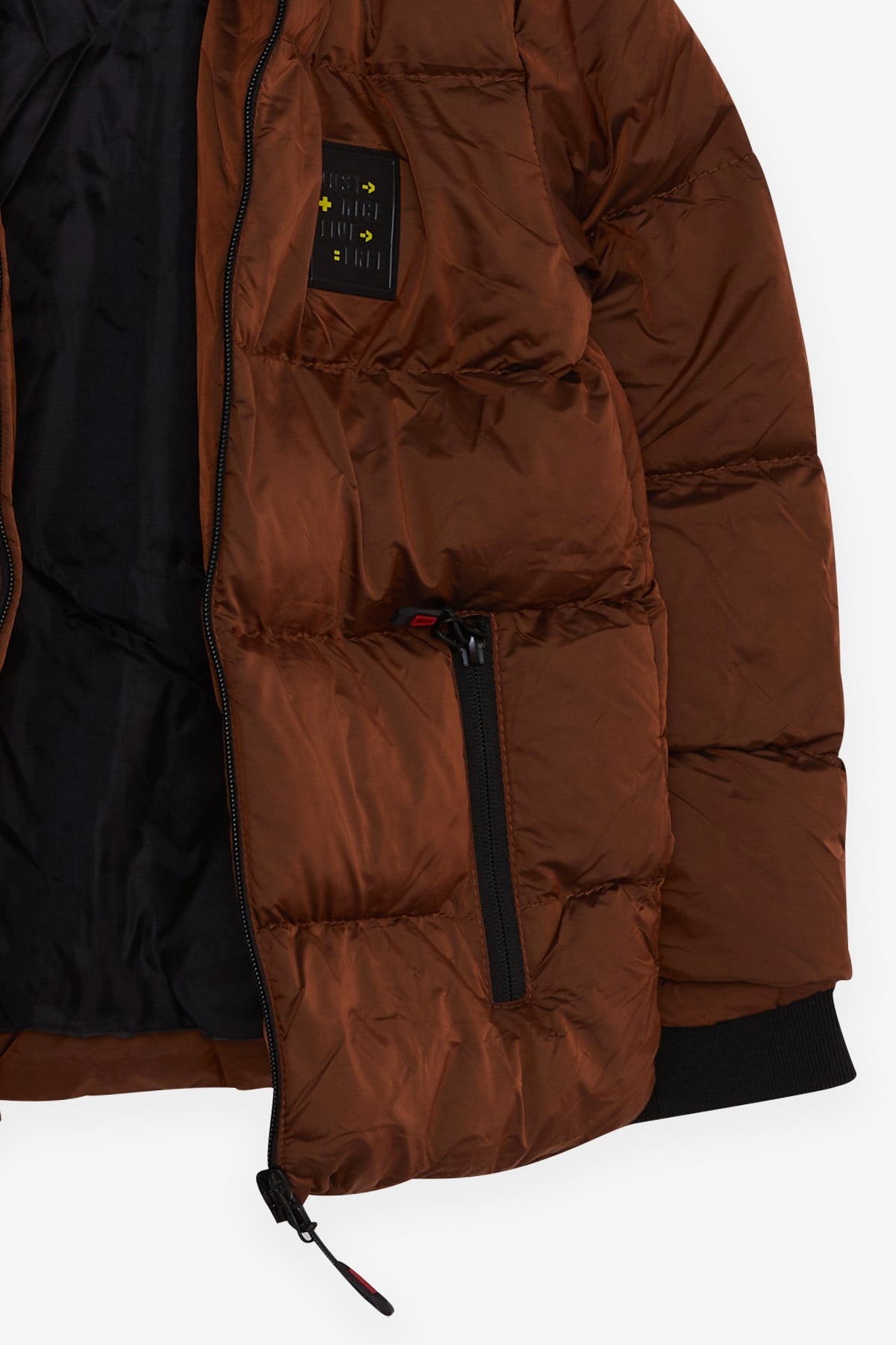Breeze Erkek Çocuk Mont Fermuarlı Kapüşonlu Kahverengi (2-6 Yaş)
