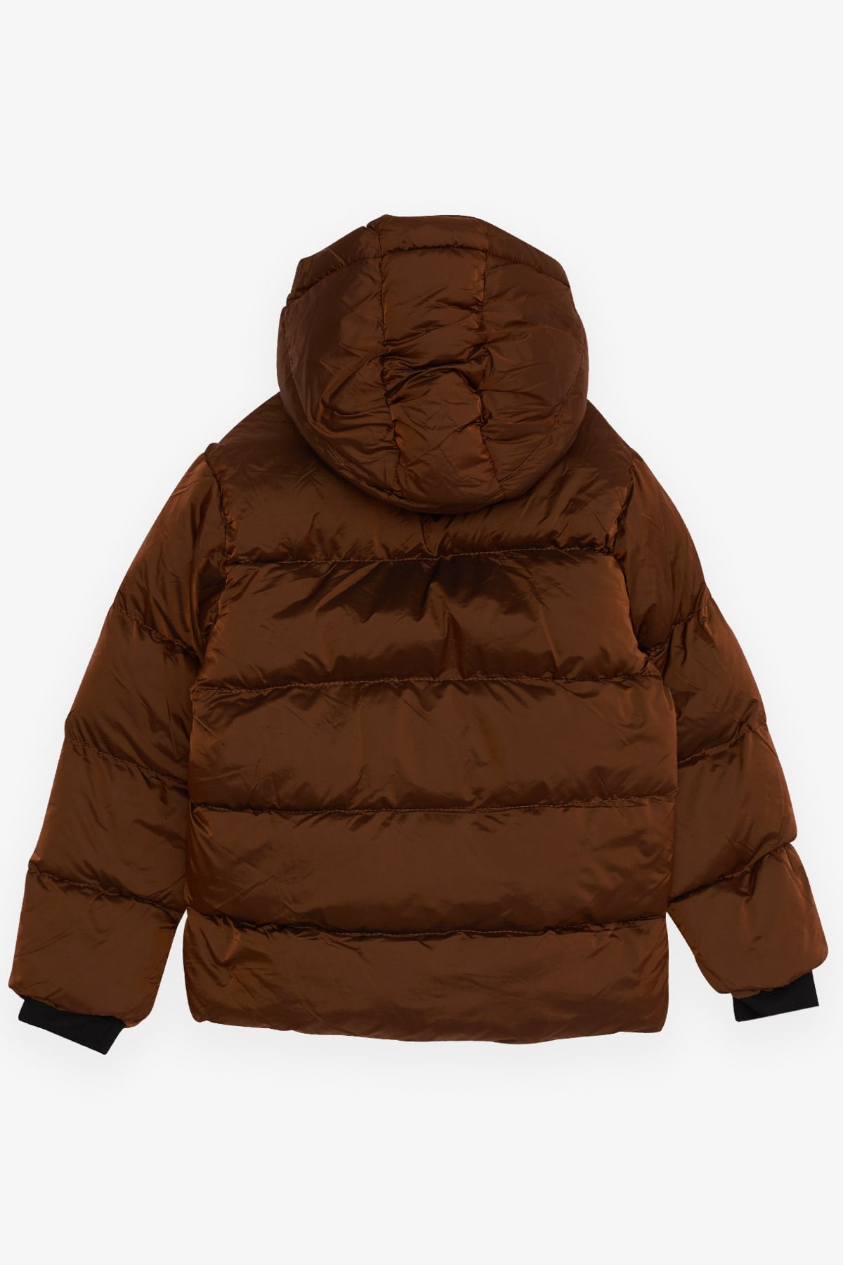 Breeze Erkek Çocuk Mont Fermuarlı Kapüşonlu Kahverengi (2-6 Yaş)