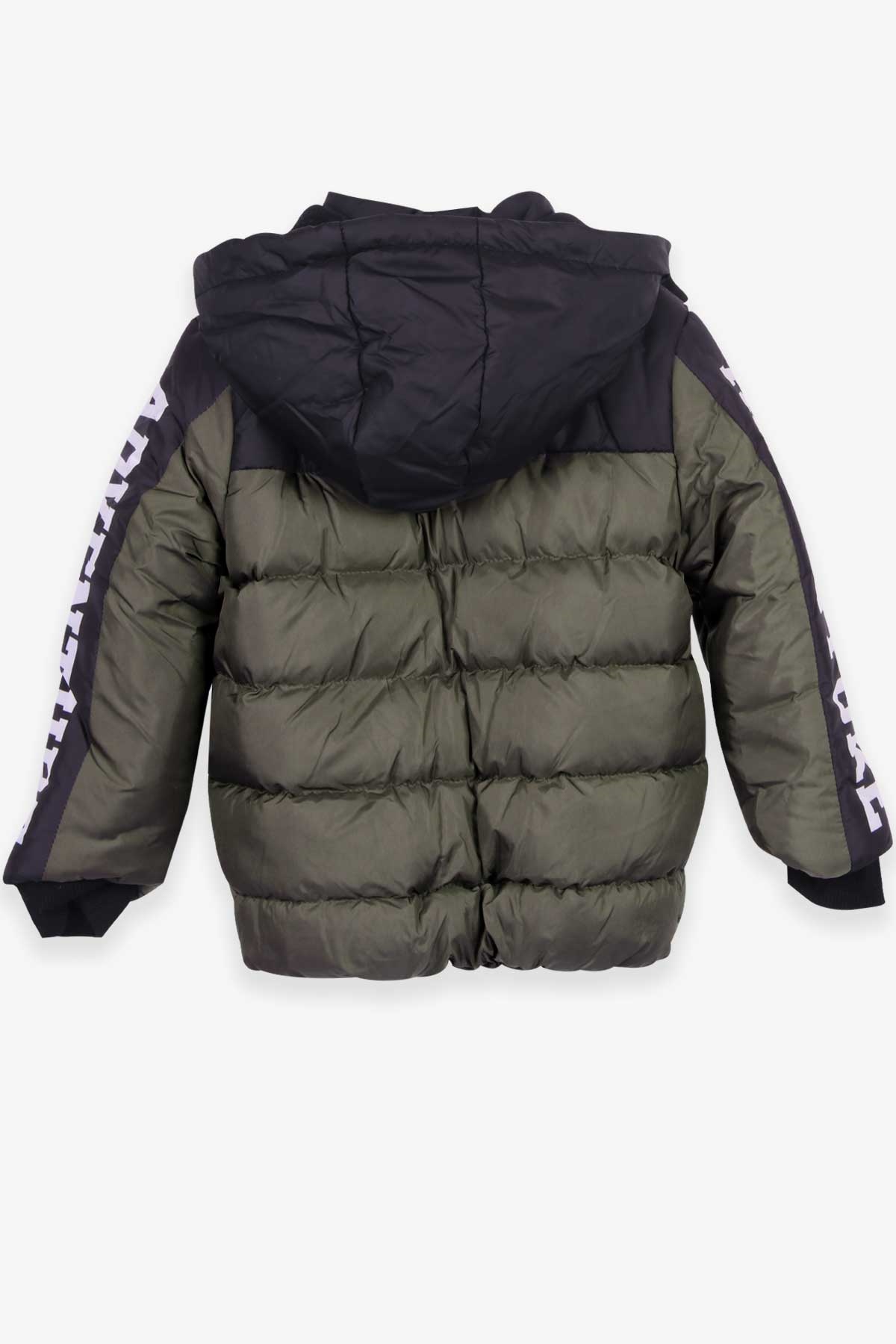Breeze Erkek Çocuk Mont Kapüşonlu Haki Yeşil (3-6 Yaş)
