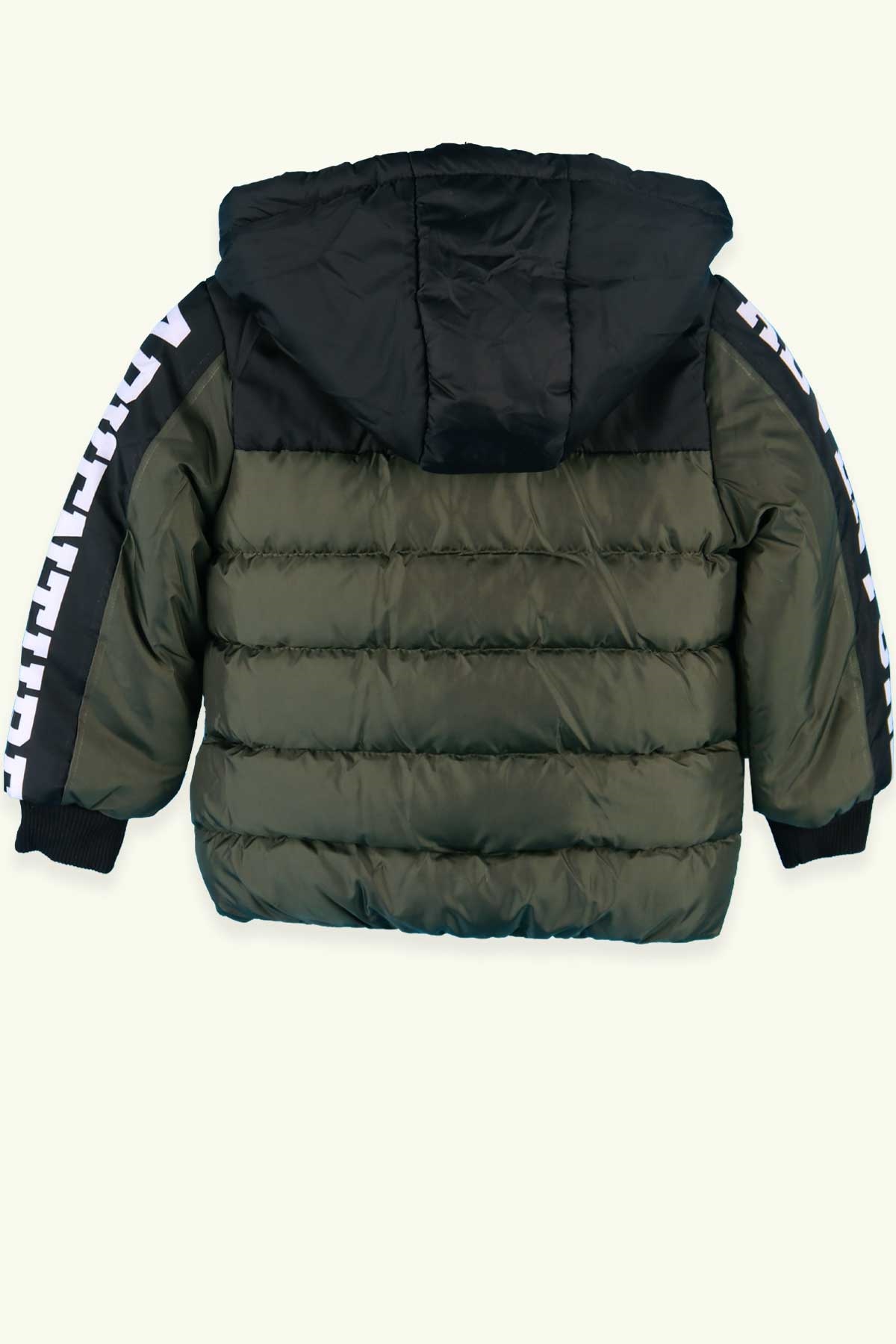 Breeze Erkek Çocuk Mont Kapüşonlu Haki Yeşil (1-4 Yaş)