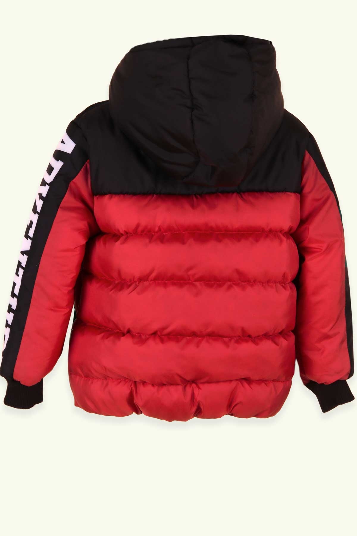 Breeze Erkek Çocuk Mont Kapüşonlu Kırmızı (1-4 Yaş)