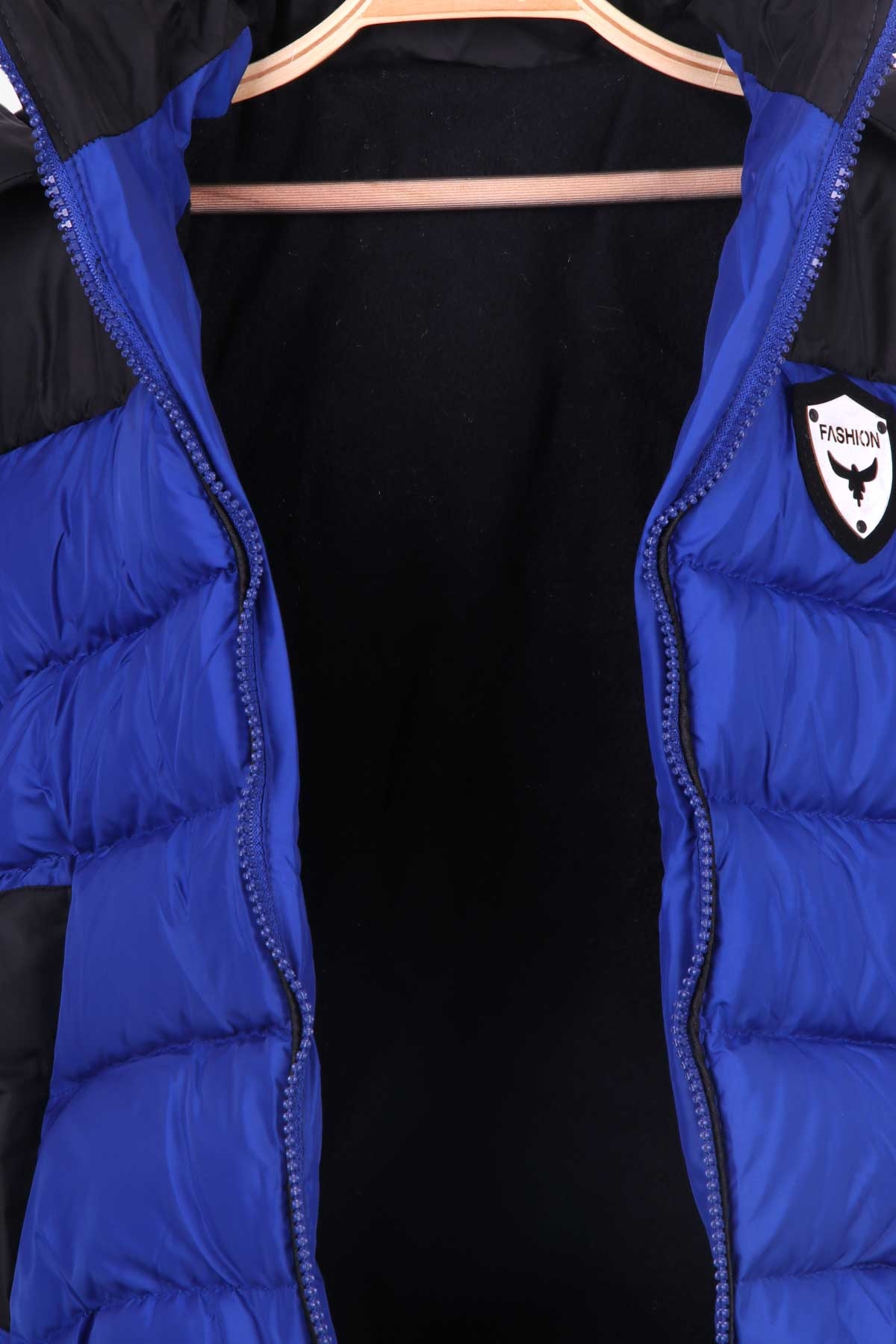 Breeze Erkek Çocuk Mont Kapüşonlu Saks Mavisi (3-6 Yaş)